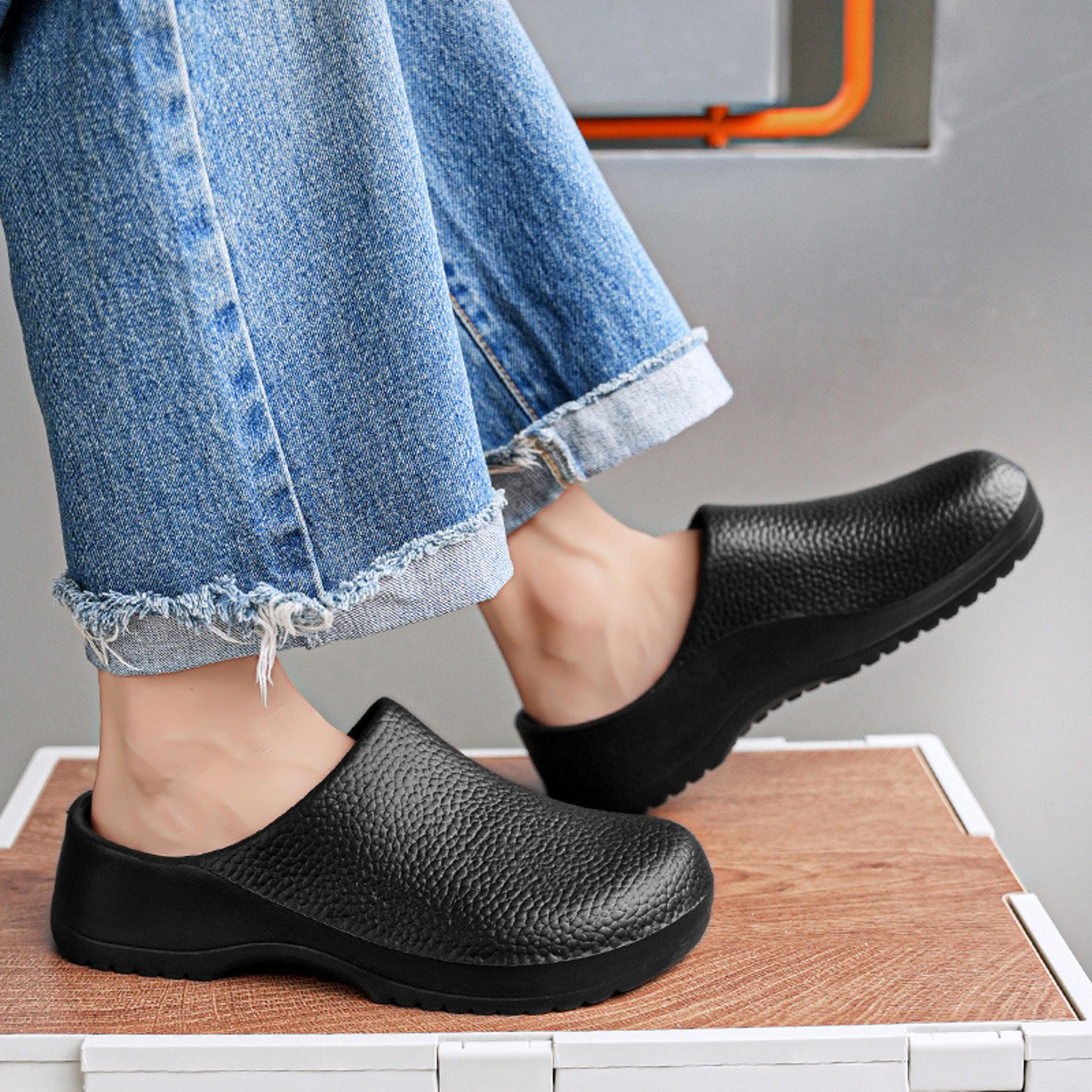 comfortable men slippers, women garden clog, couples water proof chef shoe, sandal slippers for outdoor fishing