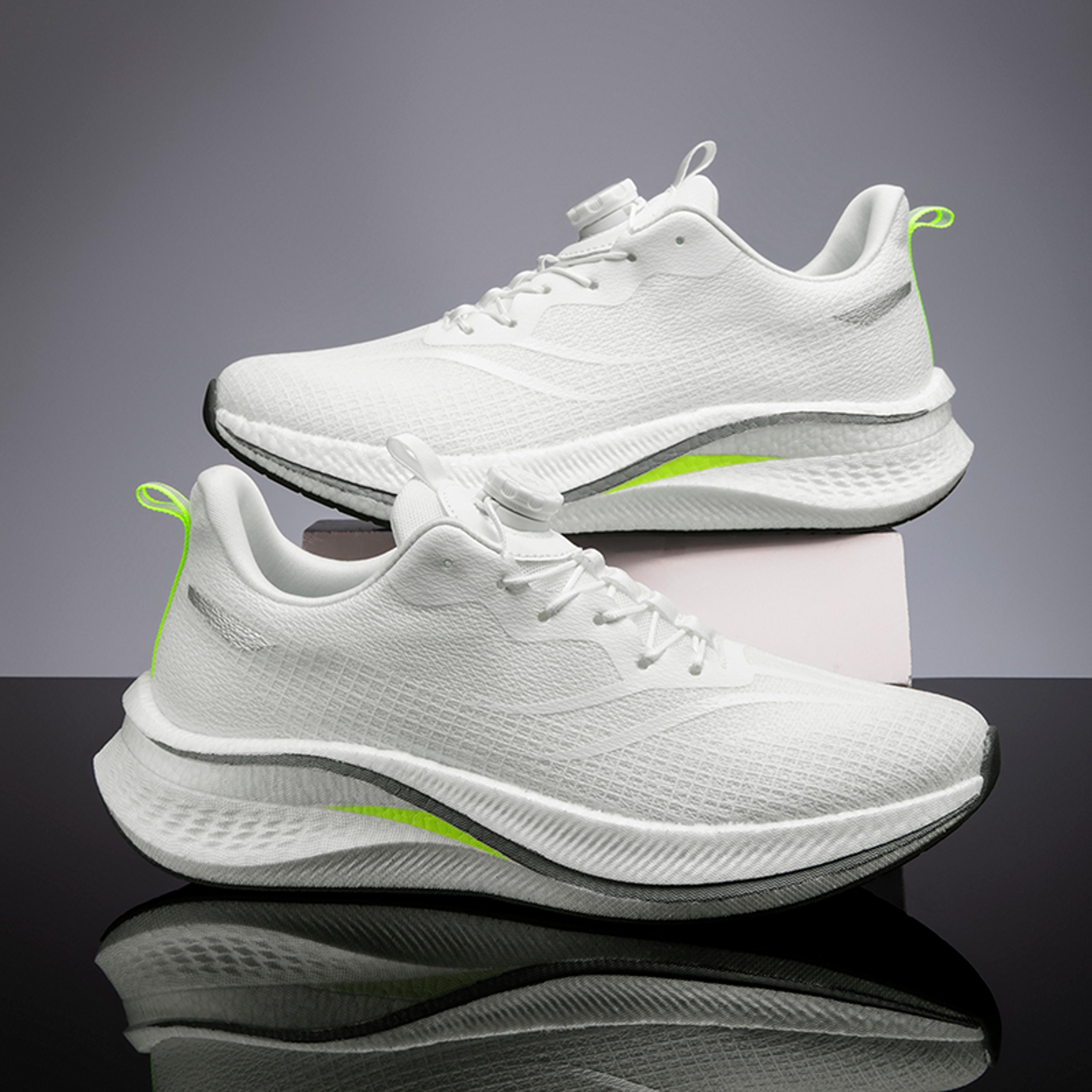 Lightweight Marathon Carbon Plate Air Cushion Womens Comfortable Running Sneakers Breathable Men Sp 1