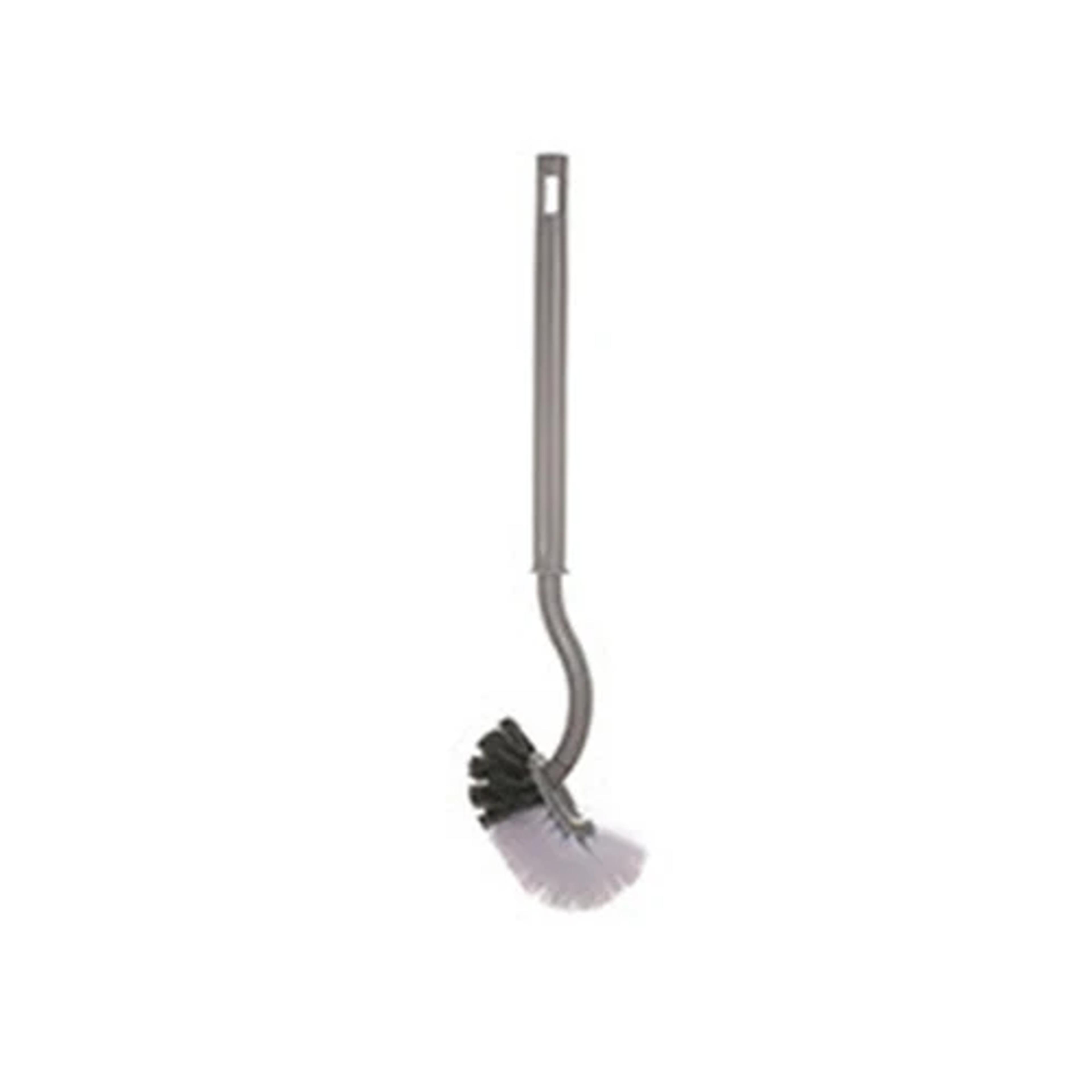 SCurve Wall Mount Toilet Brush Angled Head Gap Cleaner With Soft Bristles For Bathroom Hygiene 5