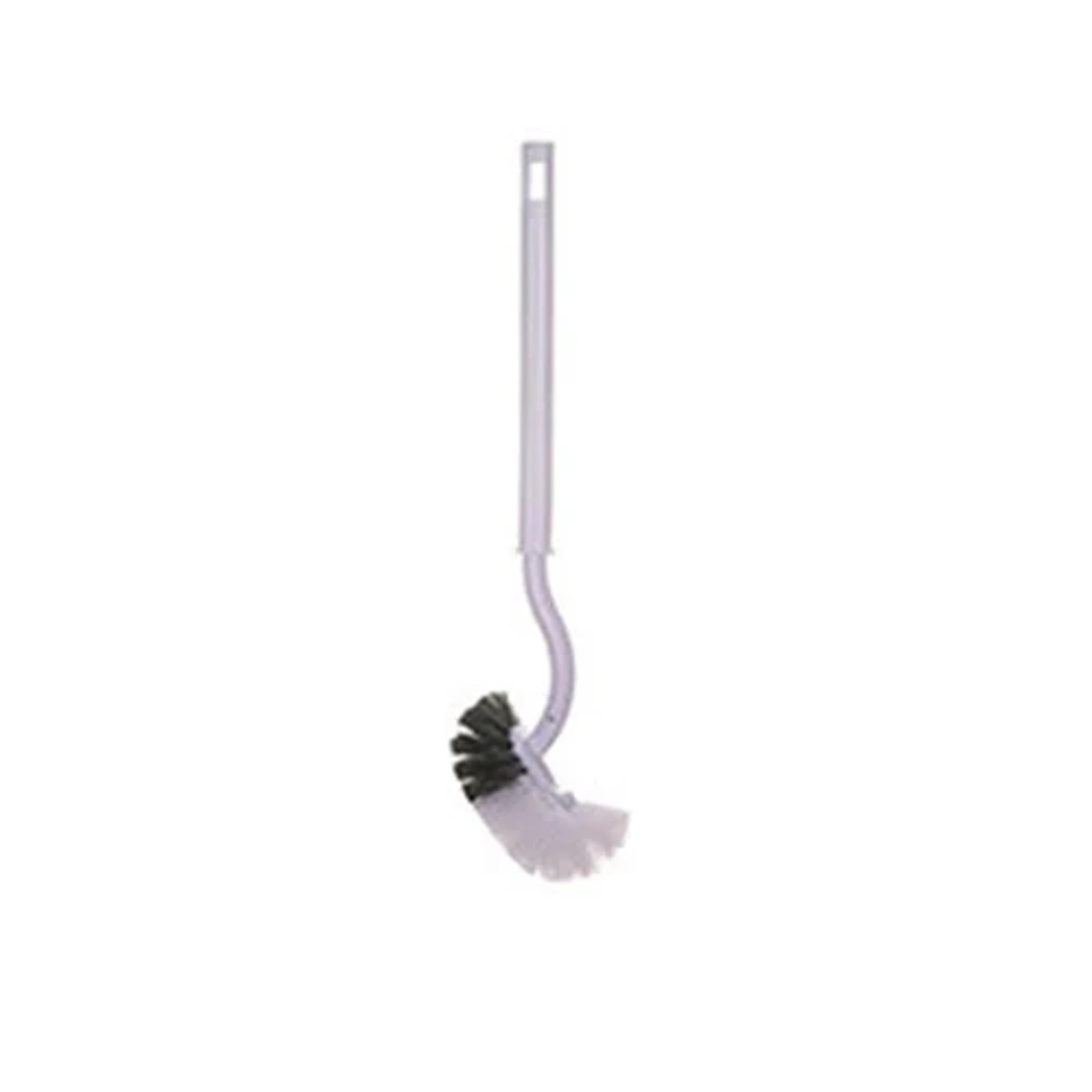 SCurve Wall Mount Toilet Brush Angled Head Gap Cleaner With Soft Bristles For Bathroom Hygiene 6