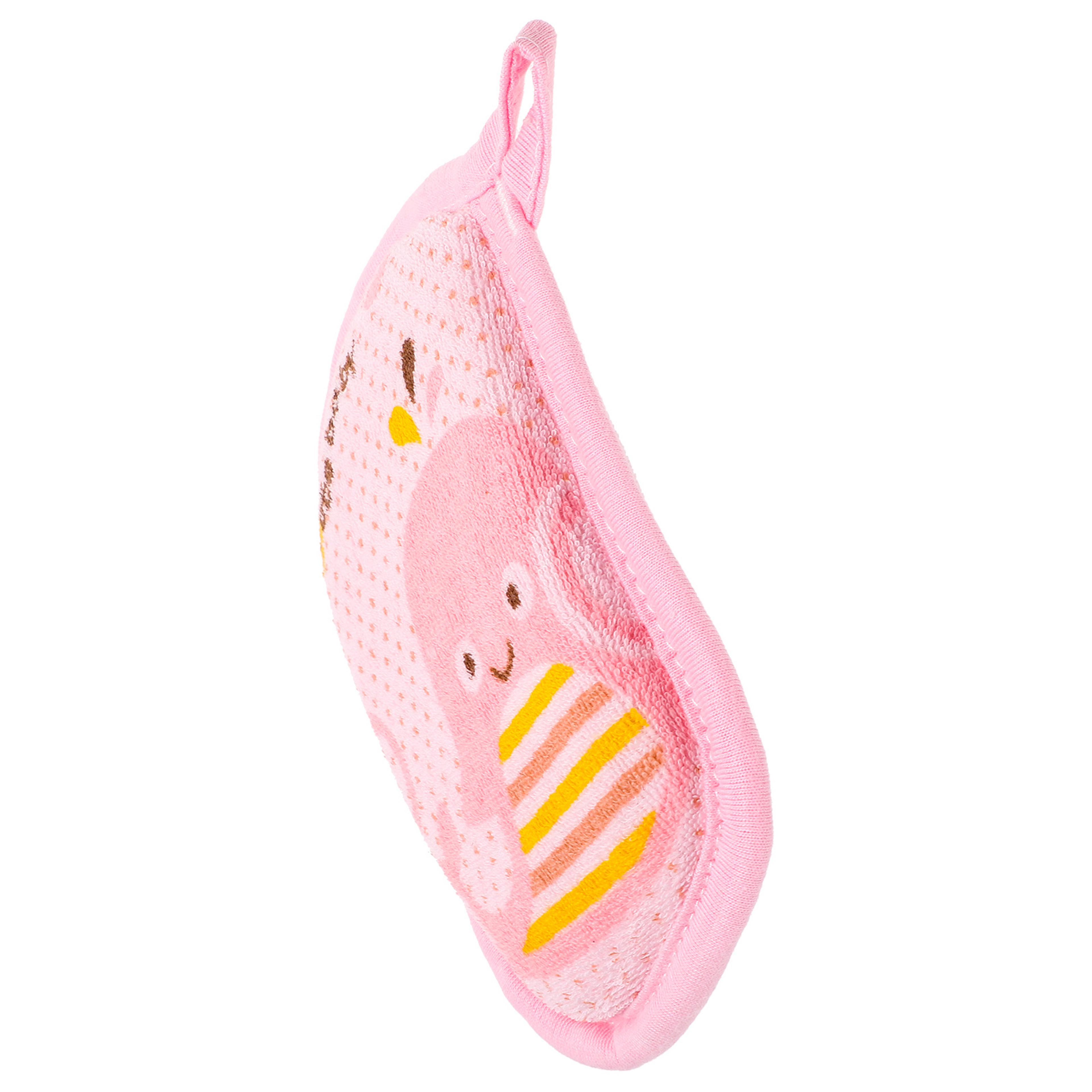 baby bath scrubber, comfortable sponge tool for infant toddler bathing, cartoon baby bath accessories