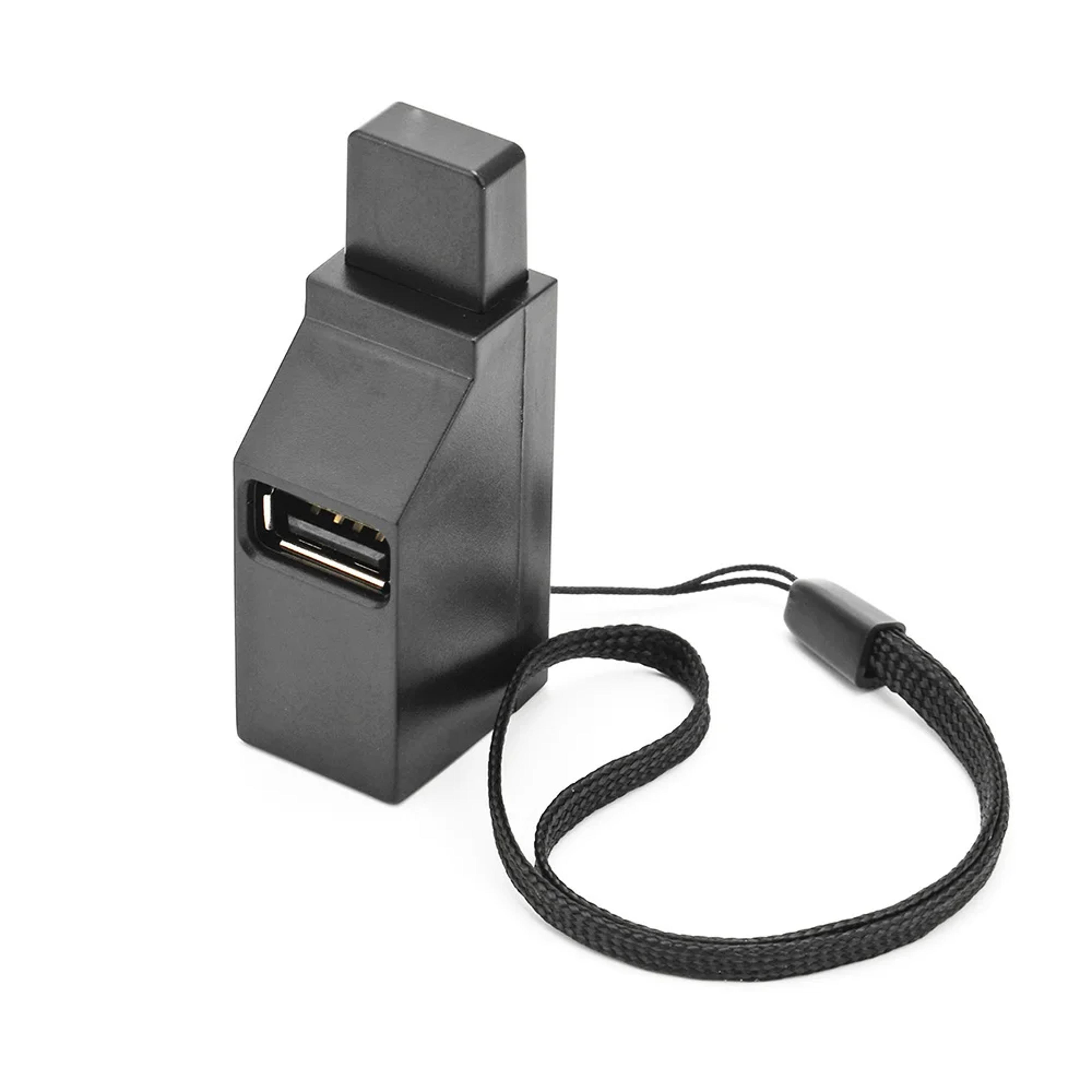 usb hub adapter extender for pc laptop, 3-port mini splitter box, hi-speed usb card reader, usb adapter extender