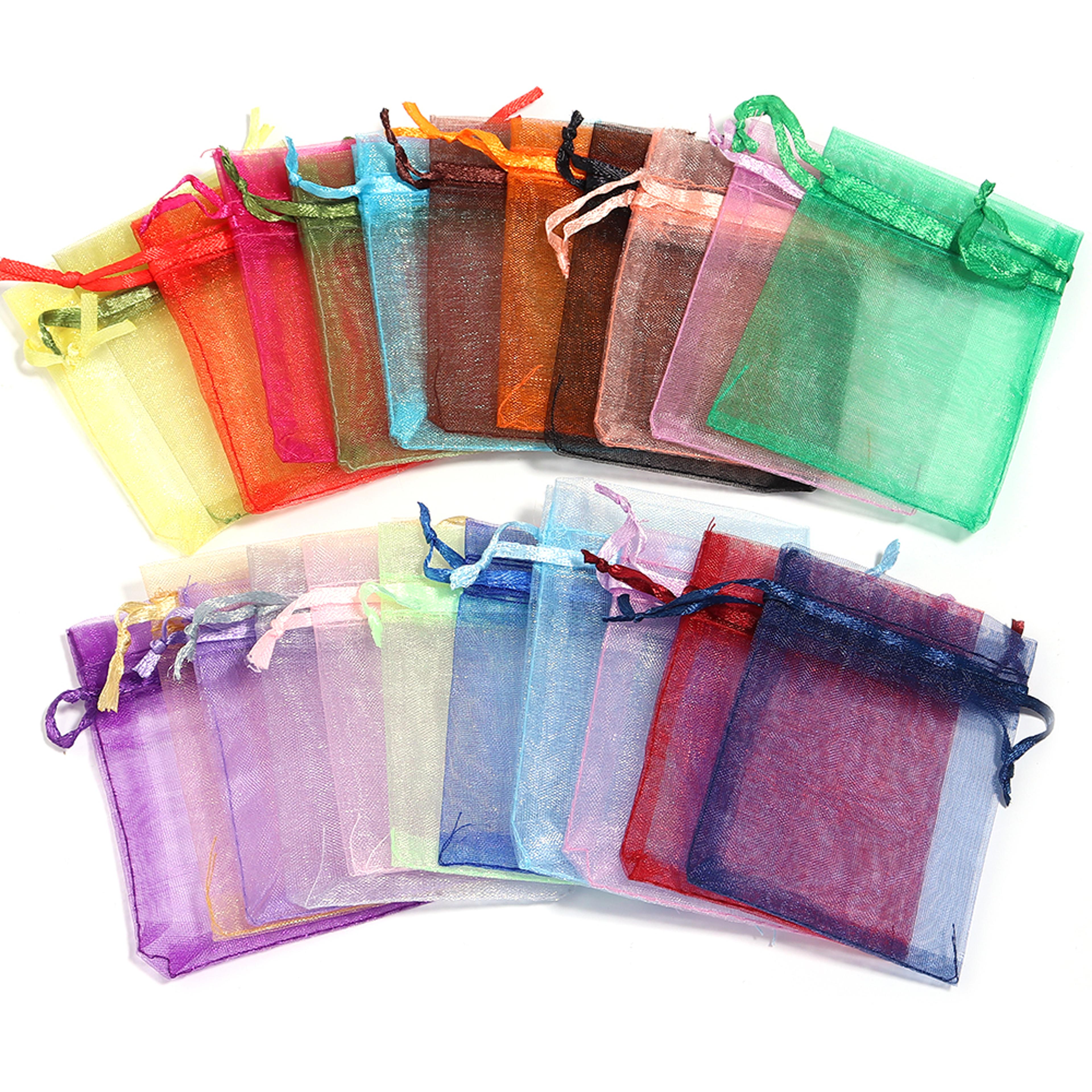 organza bags jewelry bag, wedding gift storage drawstring pouches, jewelry packaging bags for presents
