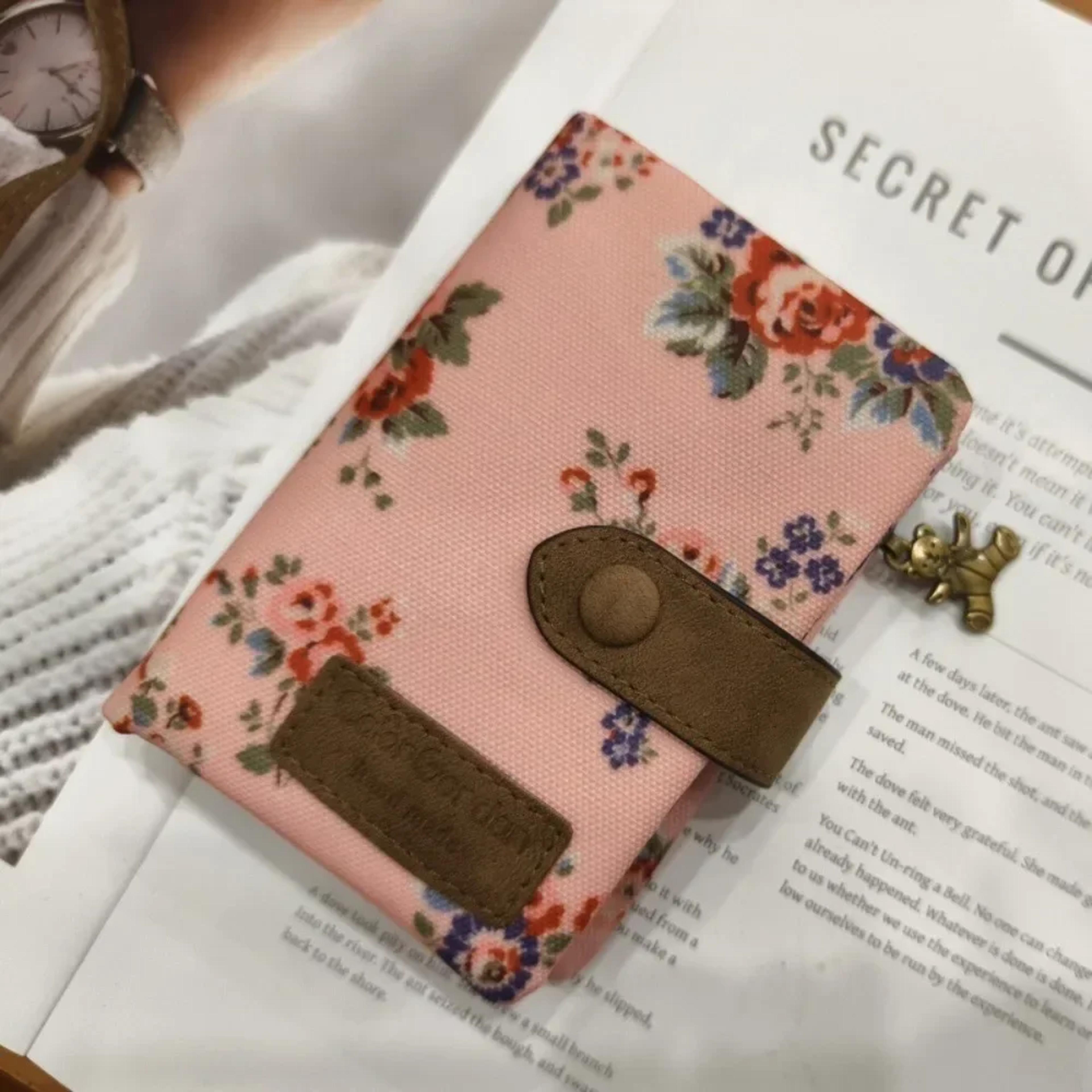 Women Cute Zipper Hasp Short Wallet PU Leather Coin Purse Money Bag With ID Card Holder Frosted Pri 9