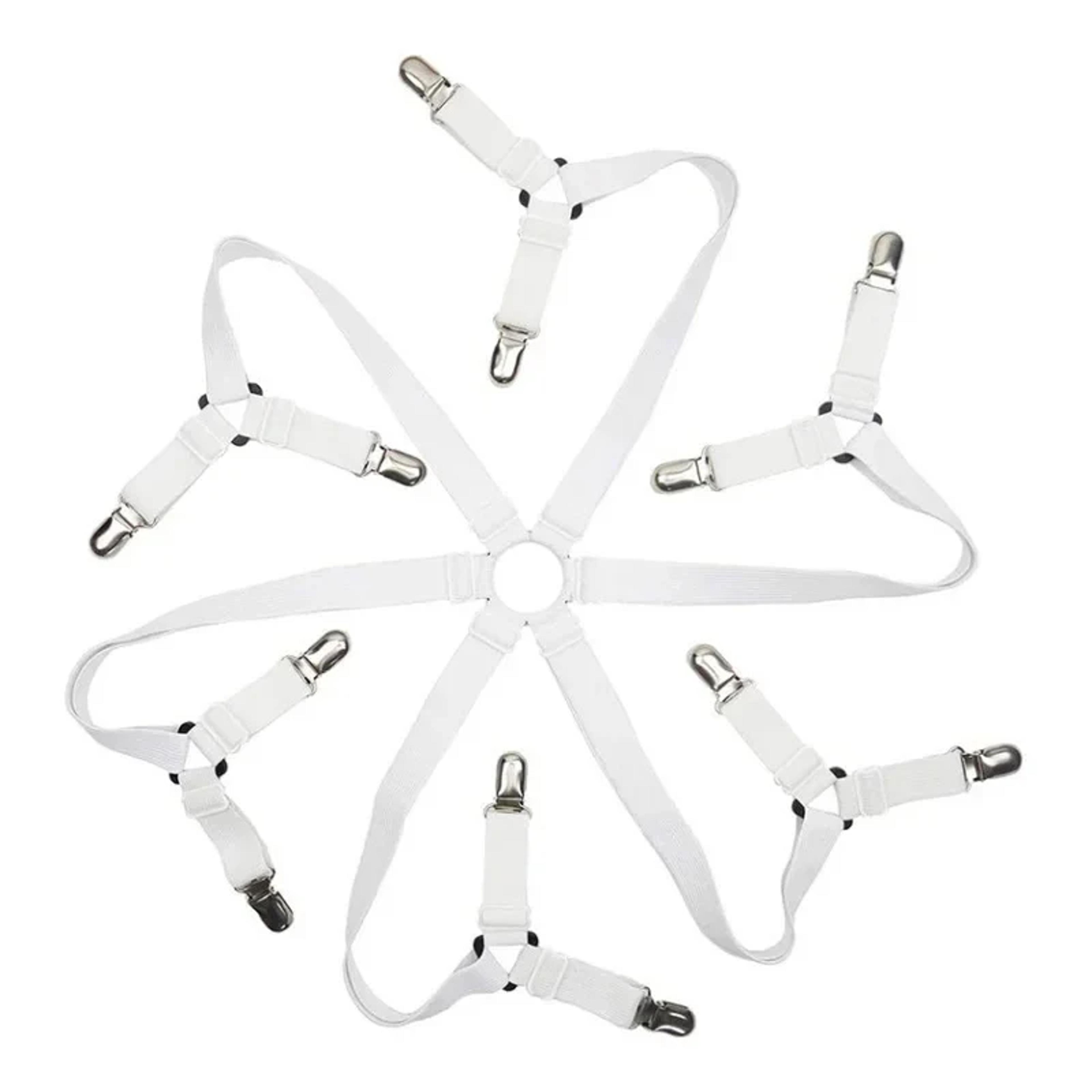 elastic bed sheet clips, sheet fasteners for slip-resistant bedding, sofa covers, and blankets