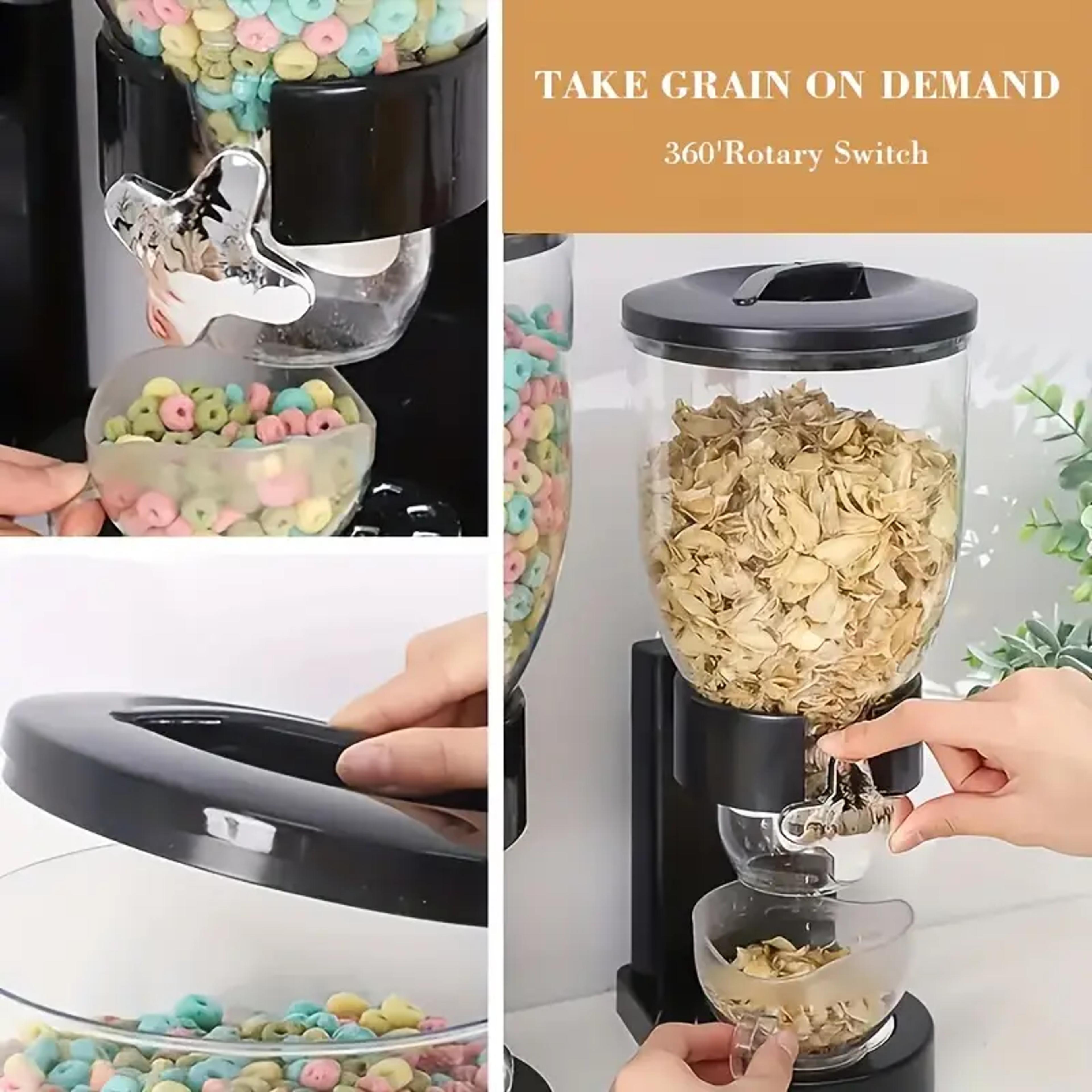 Large Capacity Control Grain Dispenser With Adjustable Portion Control For MessFree Operation 4