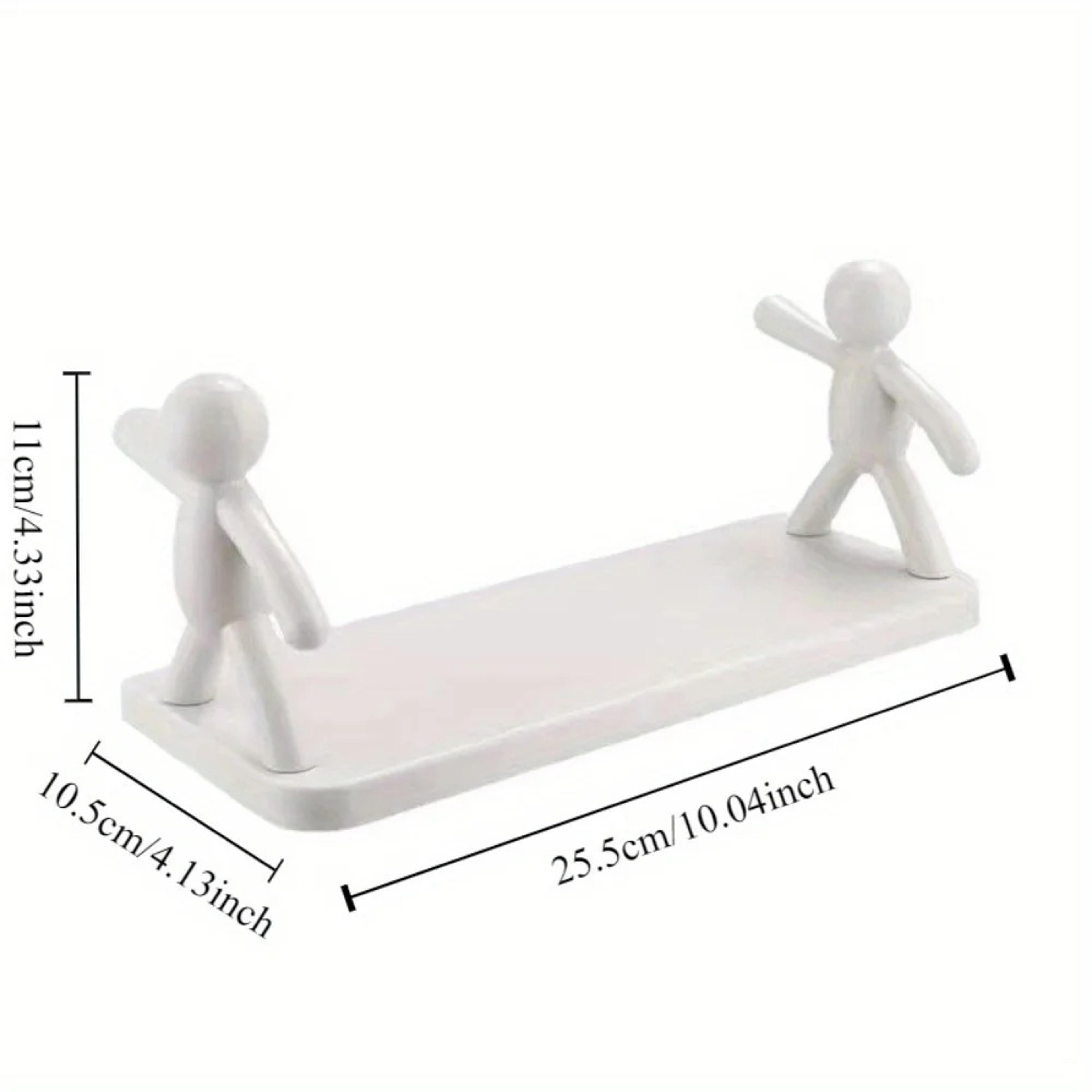 Small Person Storage Rack For Bathroom Cartoon NonPunch Storage Rack Cosmetics Seasoning Jar Organi 5