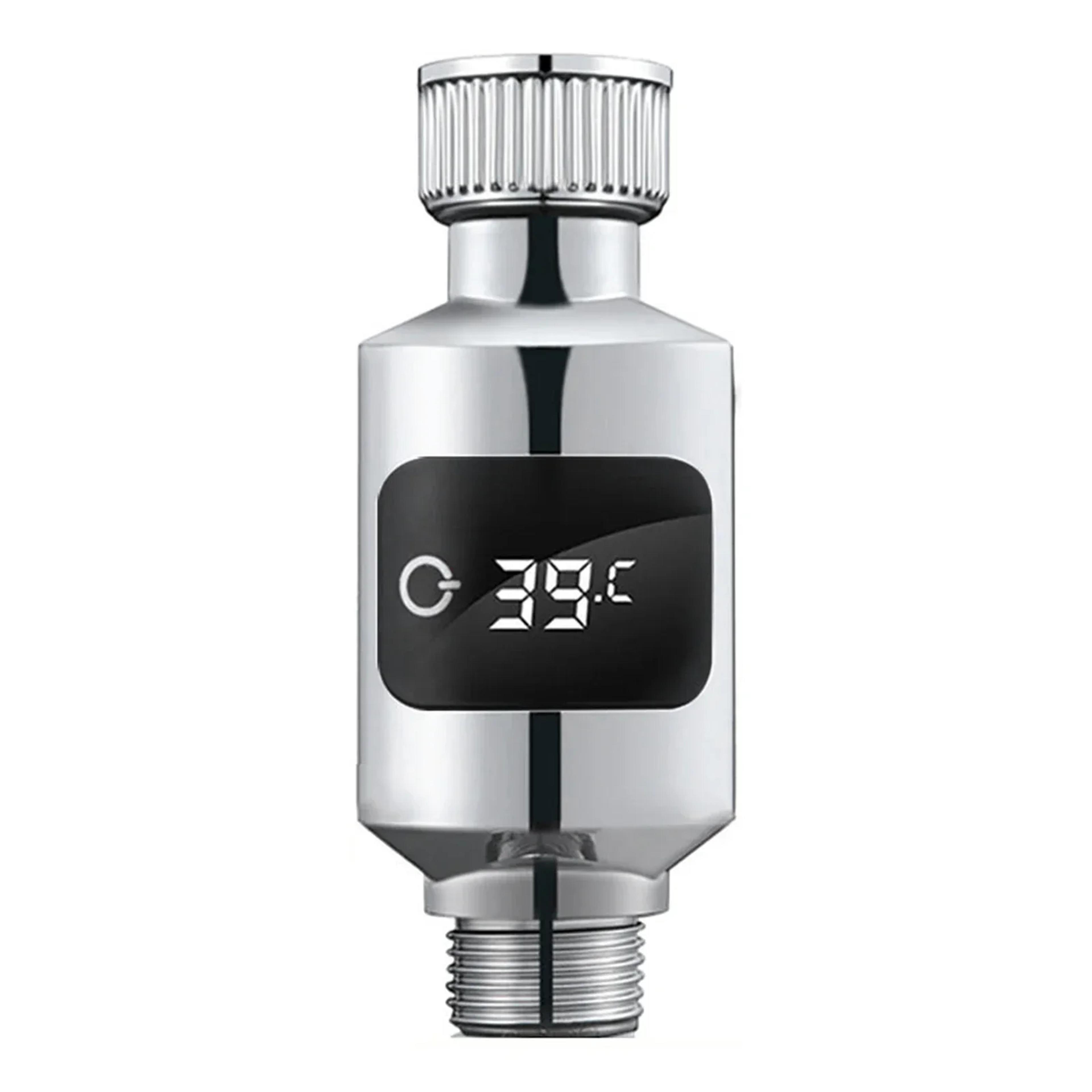 shower water thermometer led display, household shower head water temperature monitor