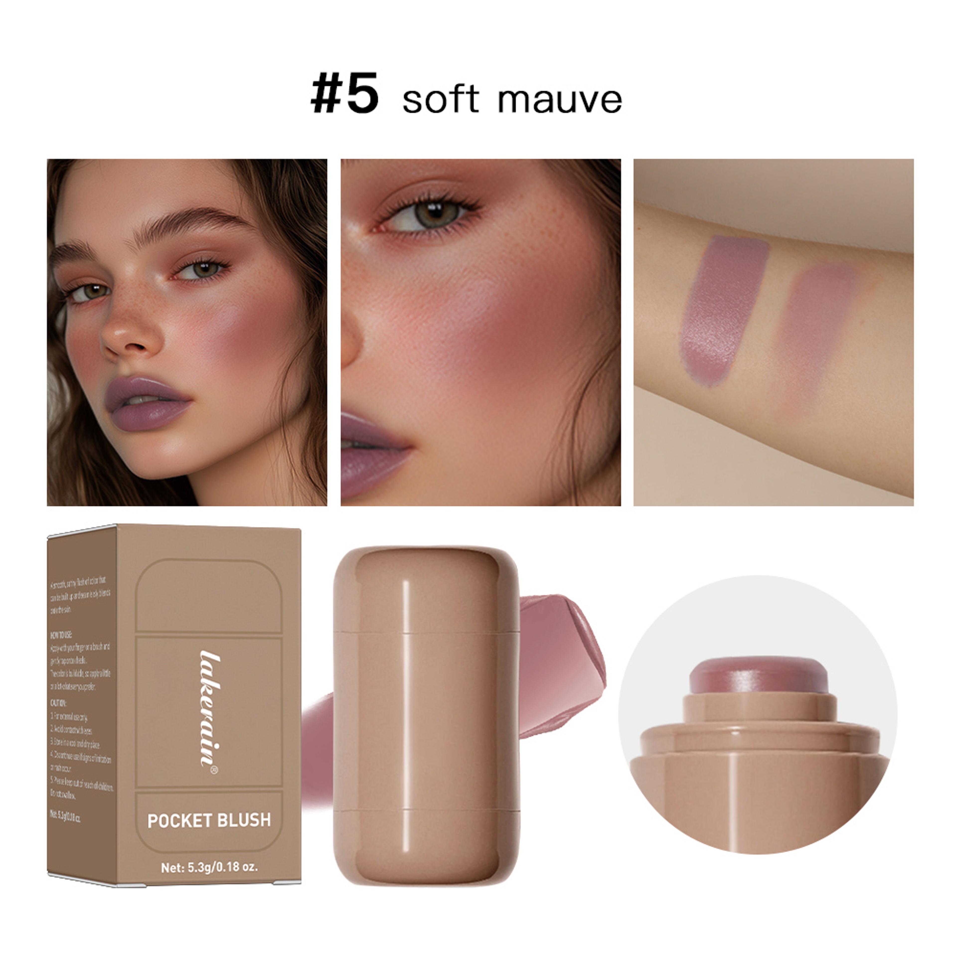 Radiant Glow Cream Blush Stick Makeup For Lips And Cheeks Long Lasting Natural Finish 10