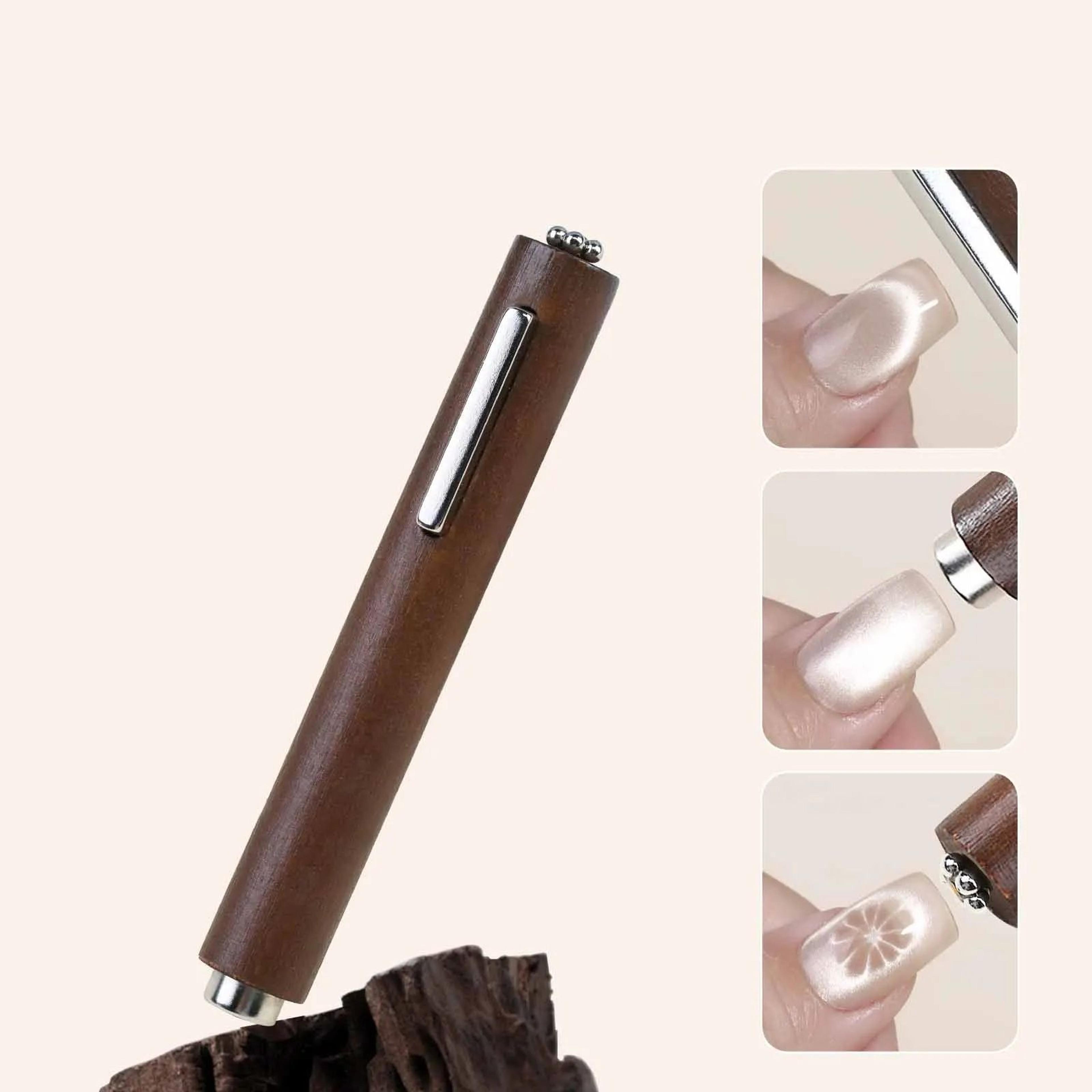 professional cat eye nail magnet tool for magnetic nail art designs