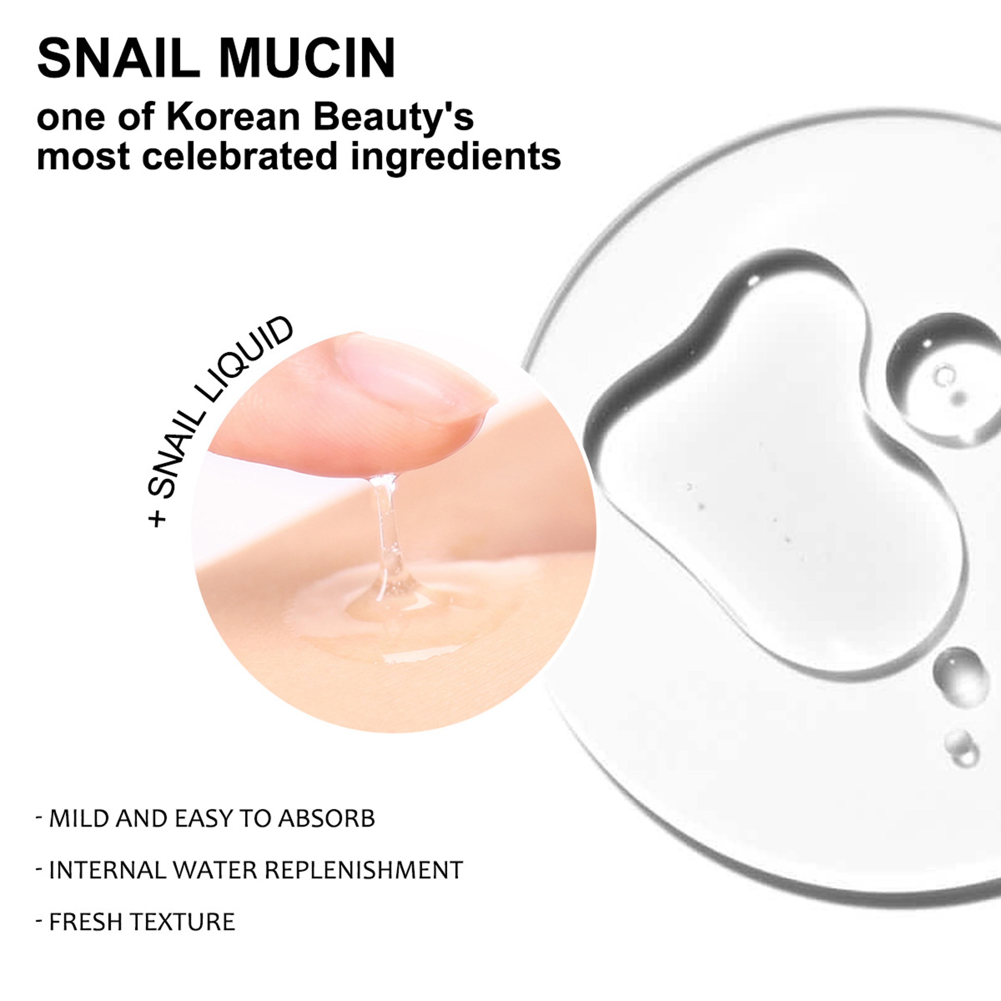Snail Soothing Facial Essence Serum Hydrating Moisturizing Skin Care 2