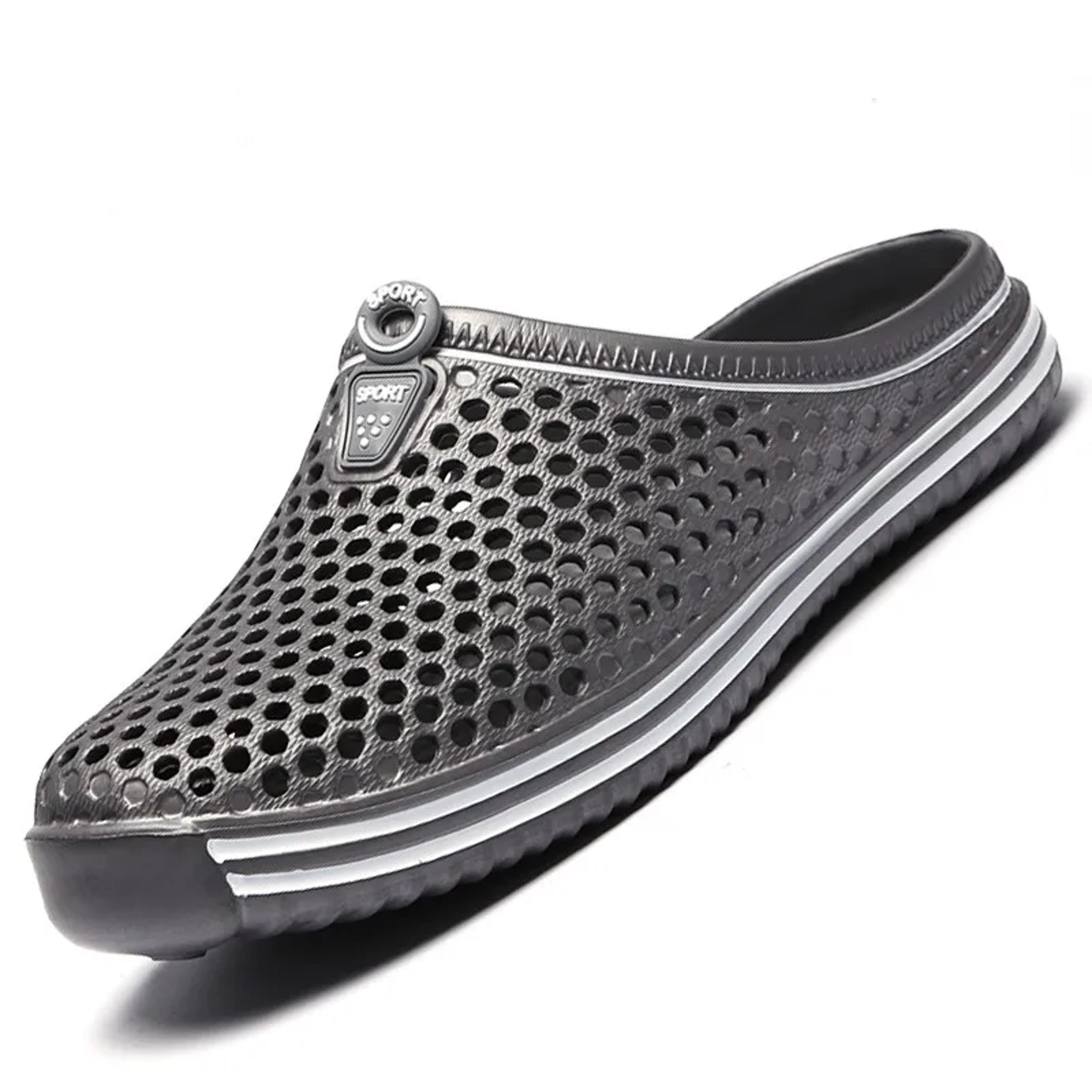 comfortable men pool sandals summer outdoor beach shoes slip-on garden clogs water shower slippers unisex zapatos