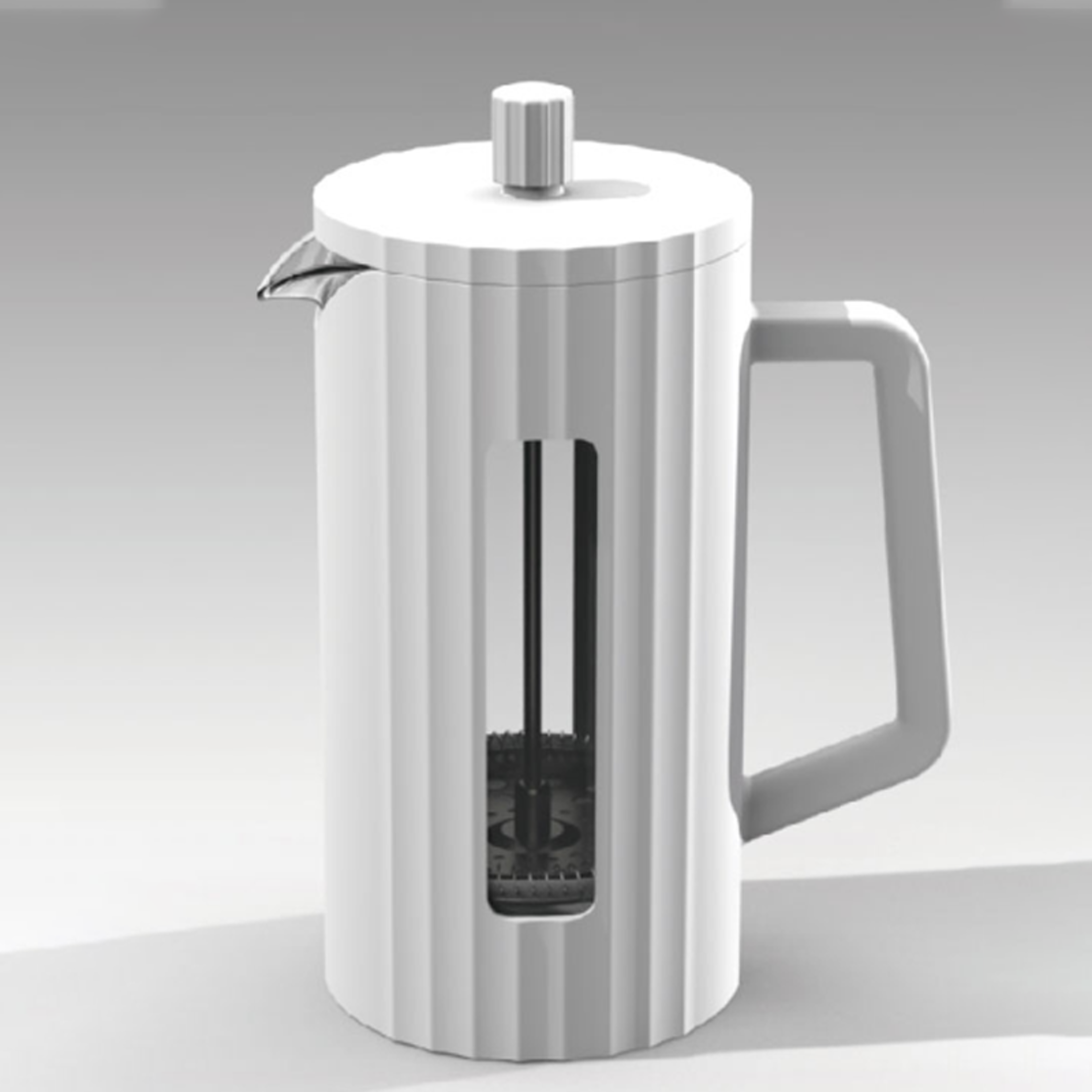 premium french press coffee maker with borosilicate glass manual coffee tea press milk frother