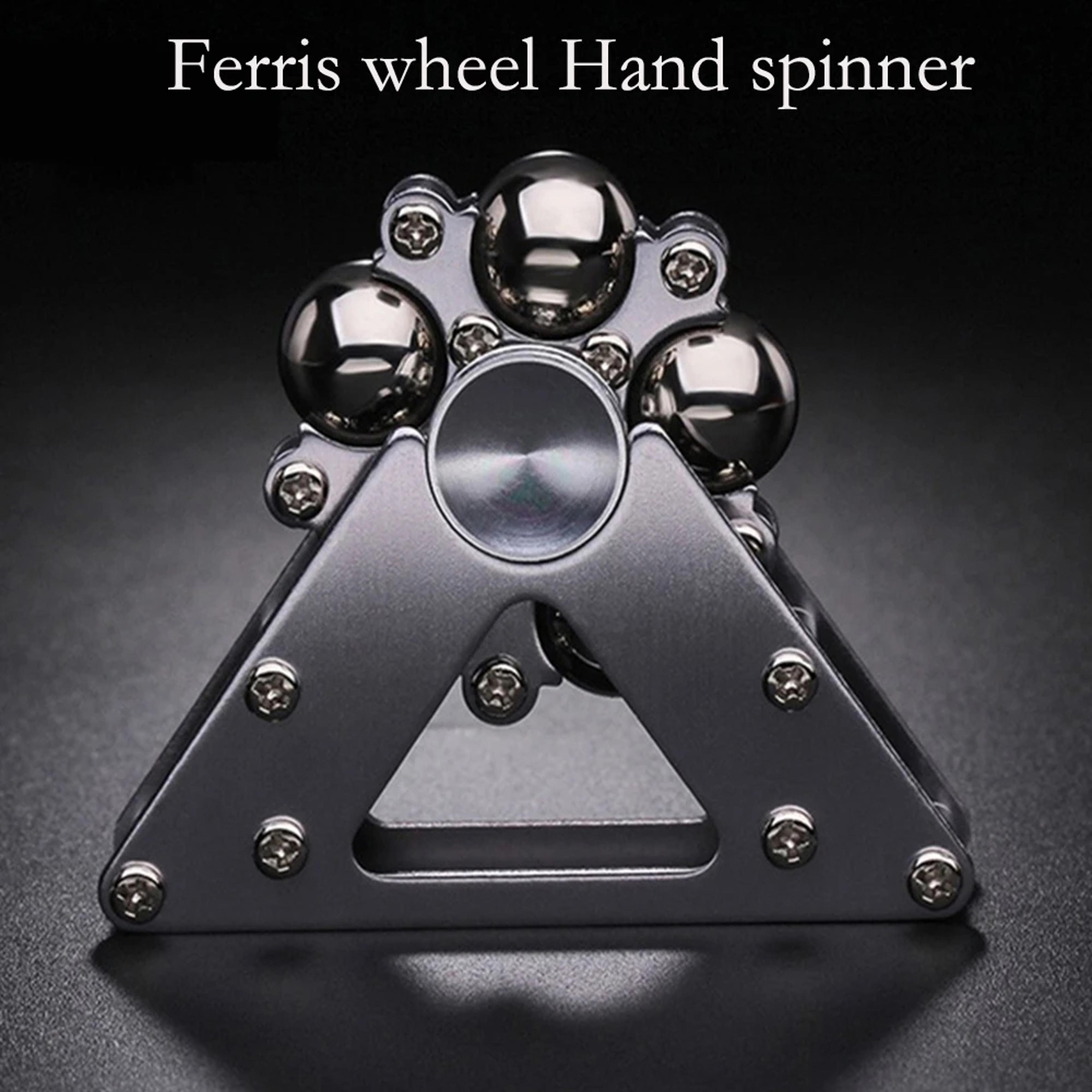 double pendulum fidget spinner foldable metal gyroscope for stress relief focus antistress hand spinner for adults