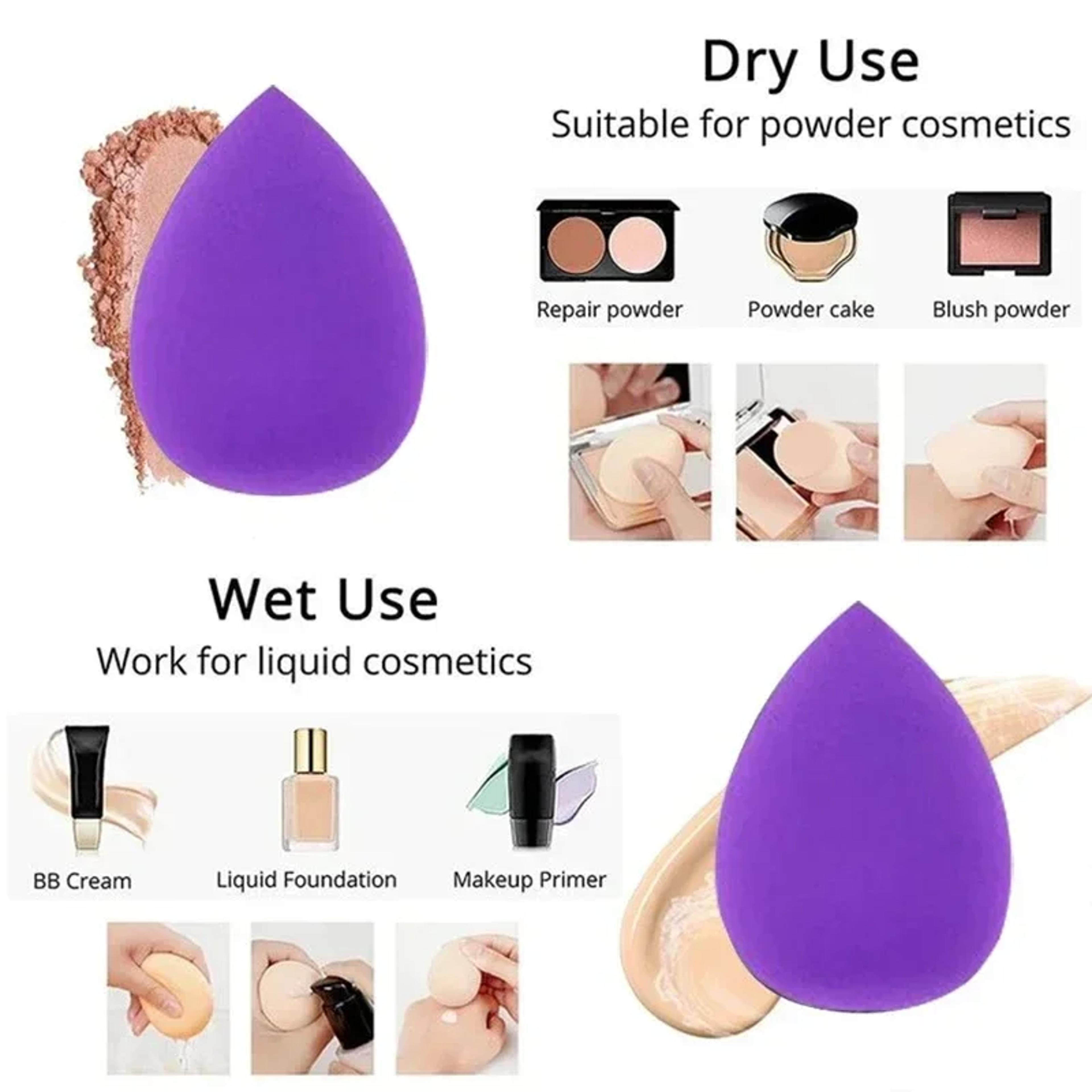 AllPurpose Velvet Makeup Sponge Set Soft Beauty Blender For Flawless Application 5