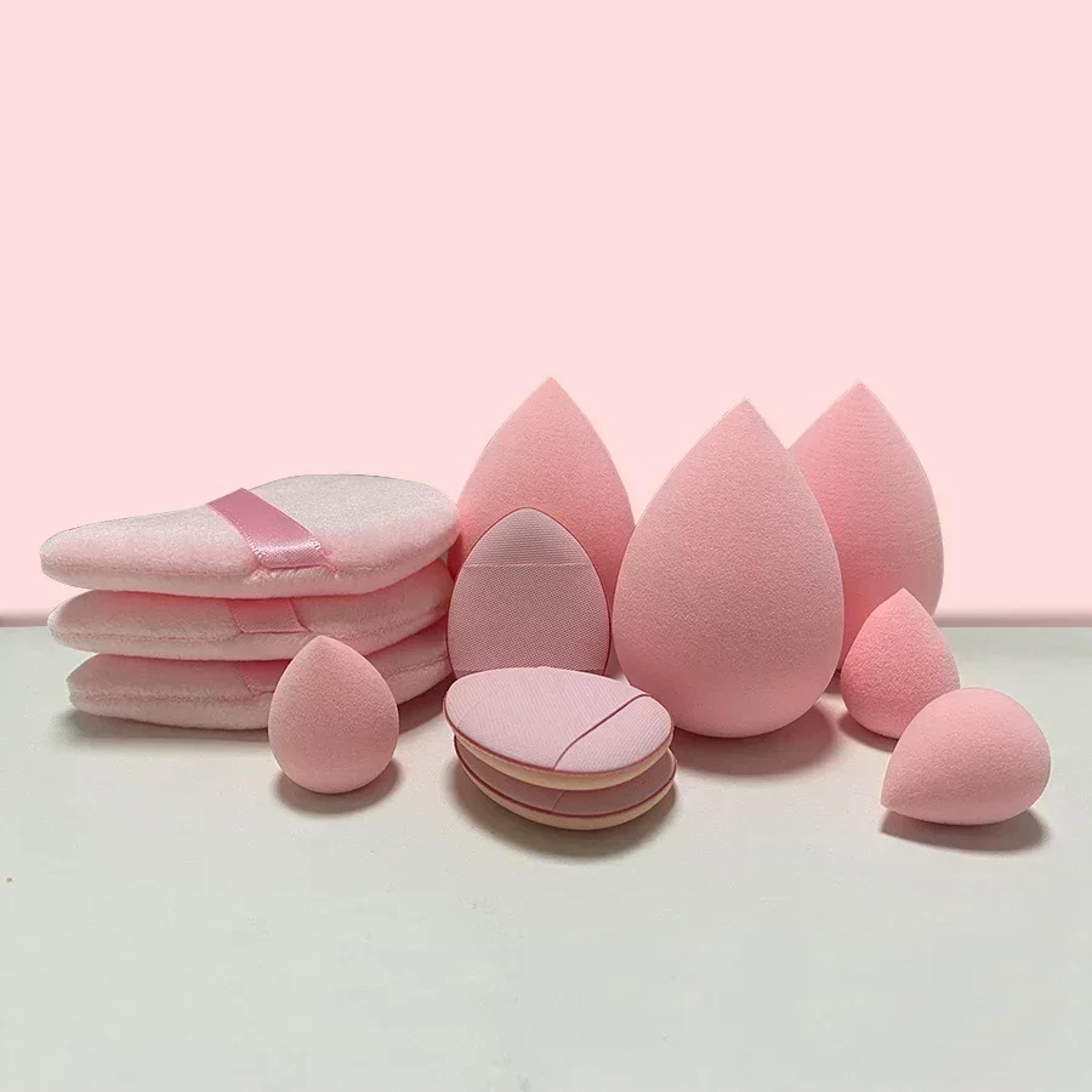 AllPurpose Velvet Makeup Sponge Set Soft Beauty Blender For Flawless Application 9