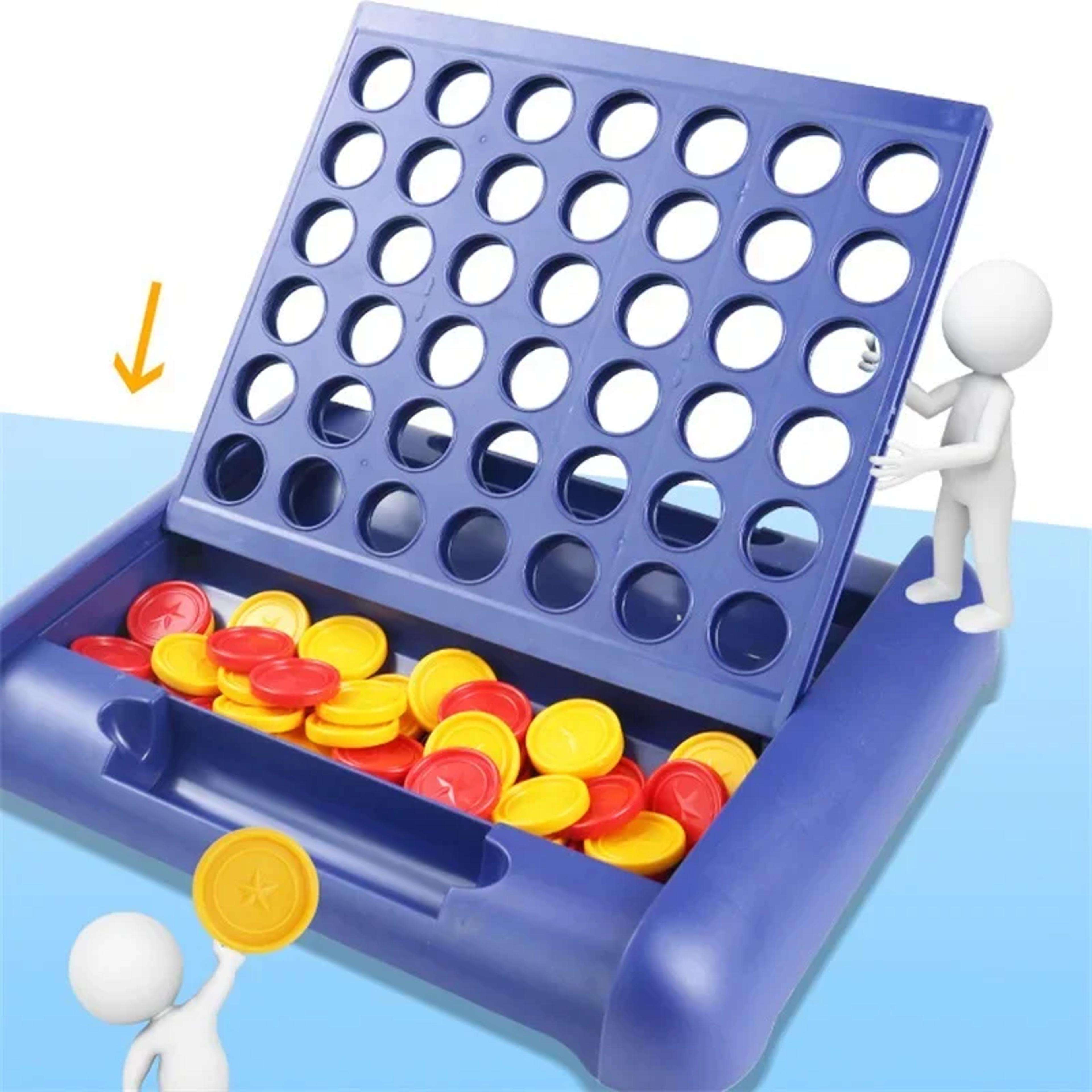 Foldable ConnectALine Board Game Fun Educational And Interactive Puzzle For Kids Perfect For Family 1