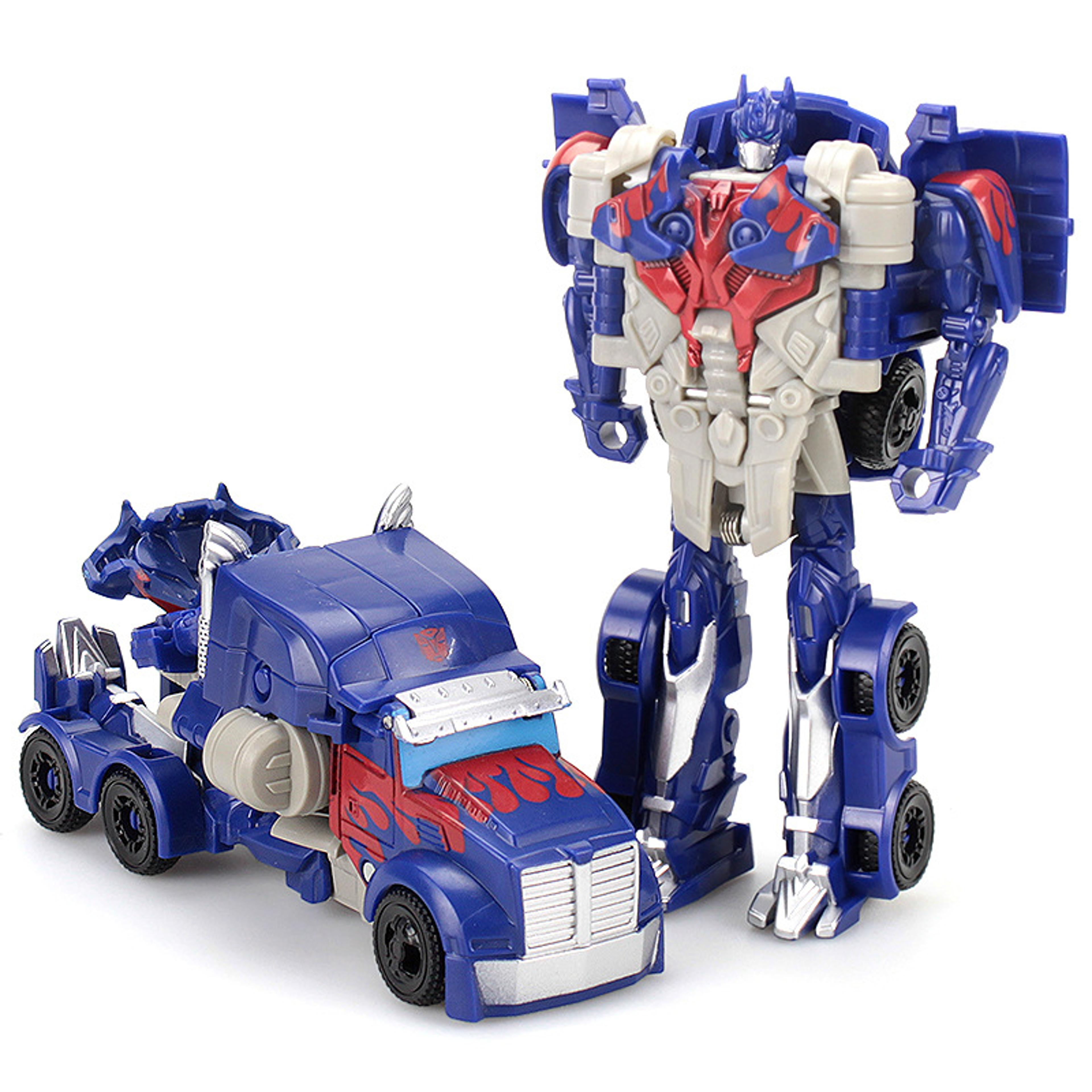 Transforming Robot Car Toy For Boys OneStep Deformation Fun Gift For Kids 1