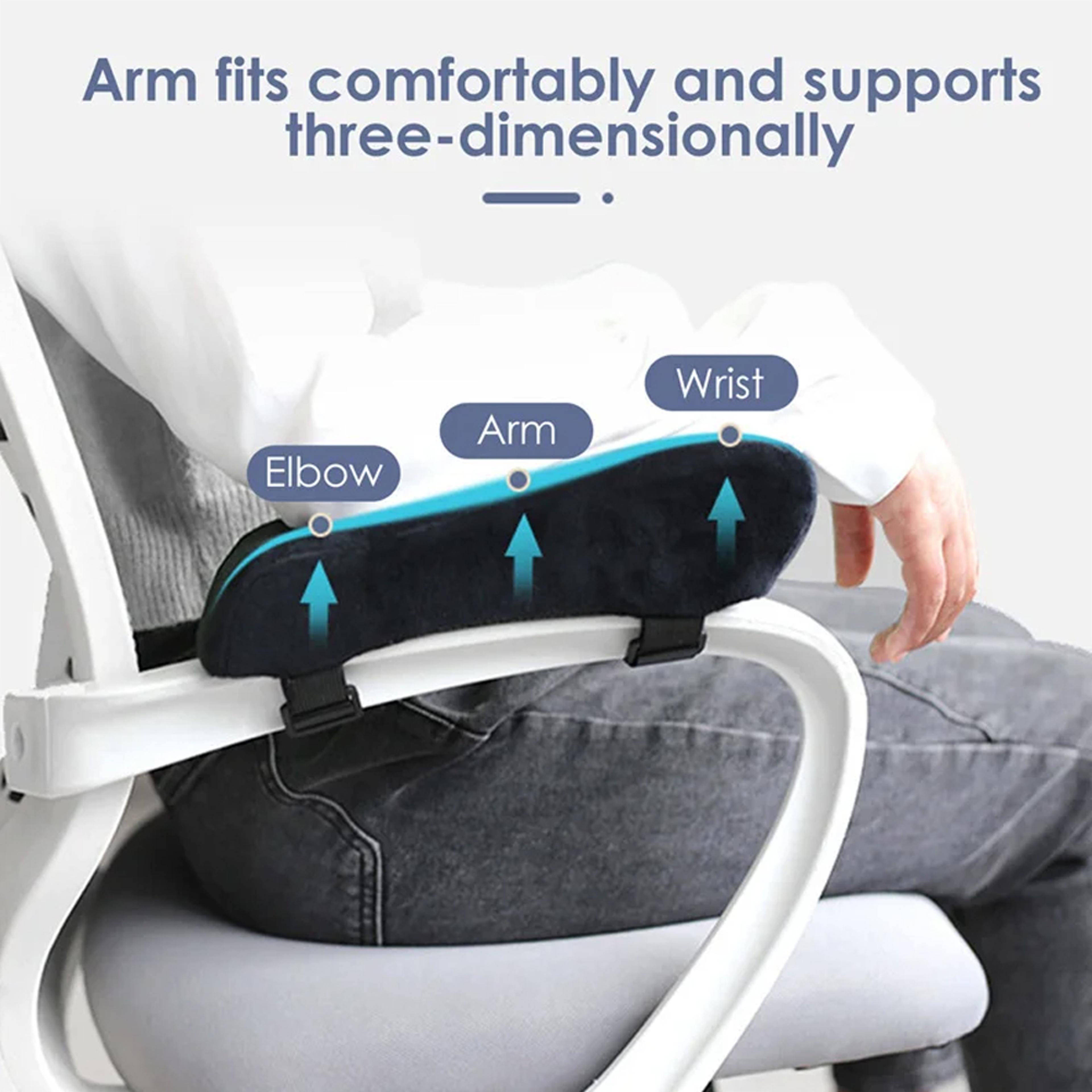 Memory Foam Armrest Pads For Office Gaming Chairs Comfortable Elbow Cushion For Home Office 4