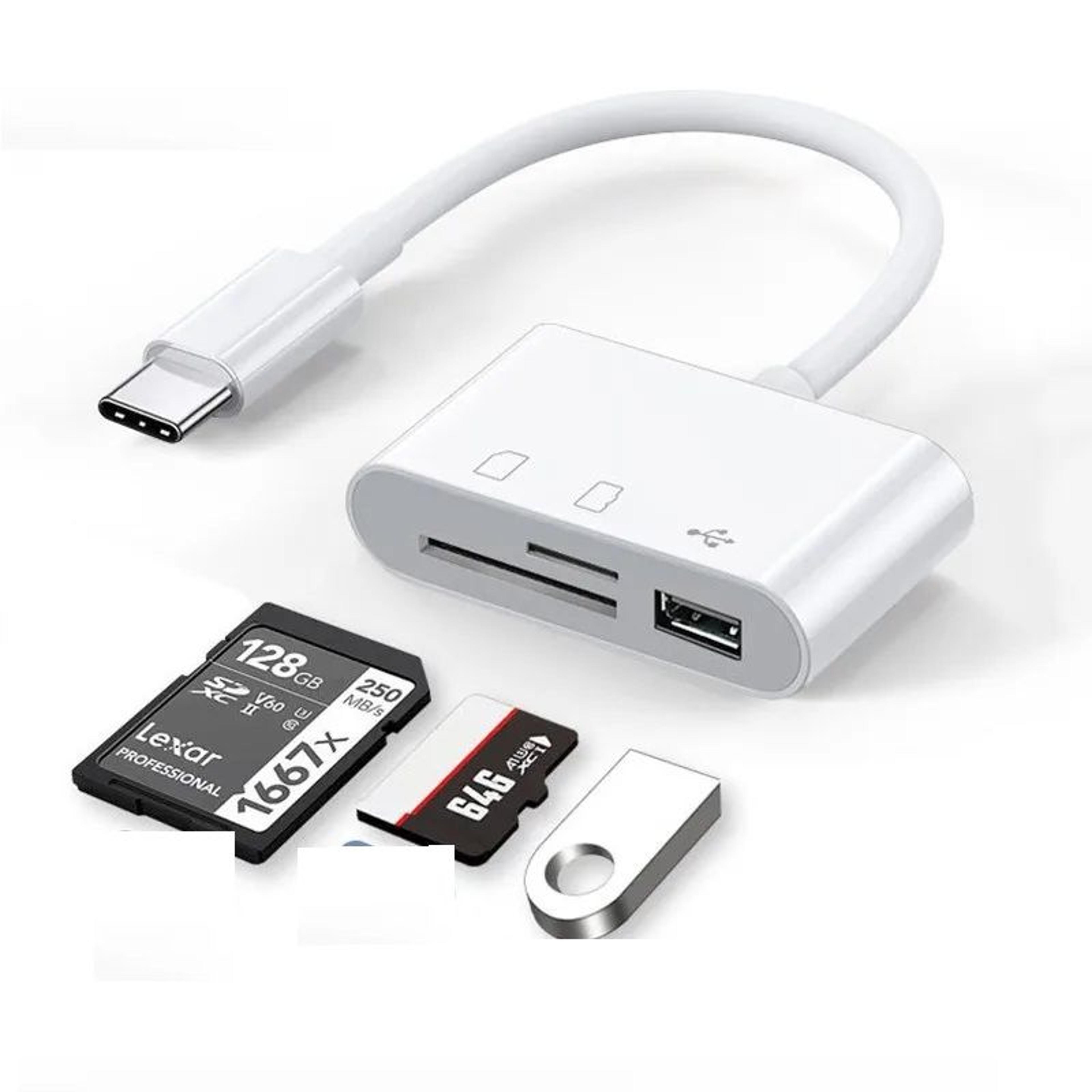 usb type otg memory card reader adapter for phones tablets
