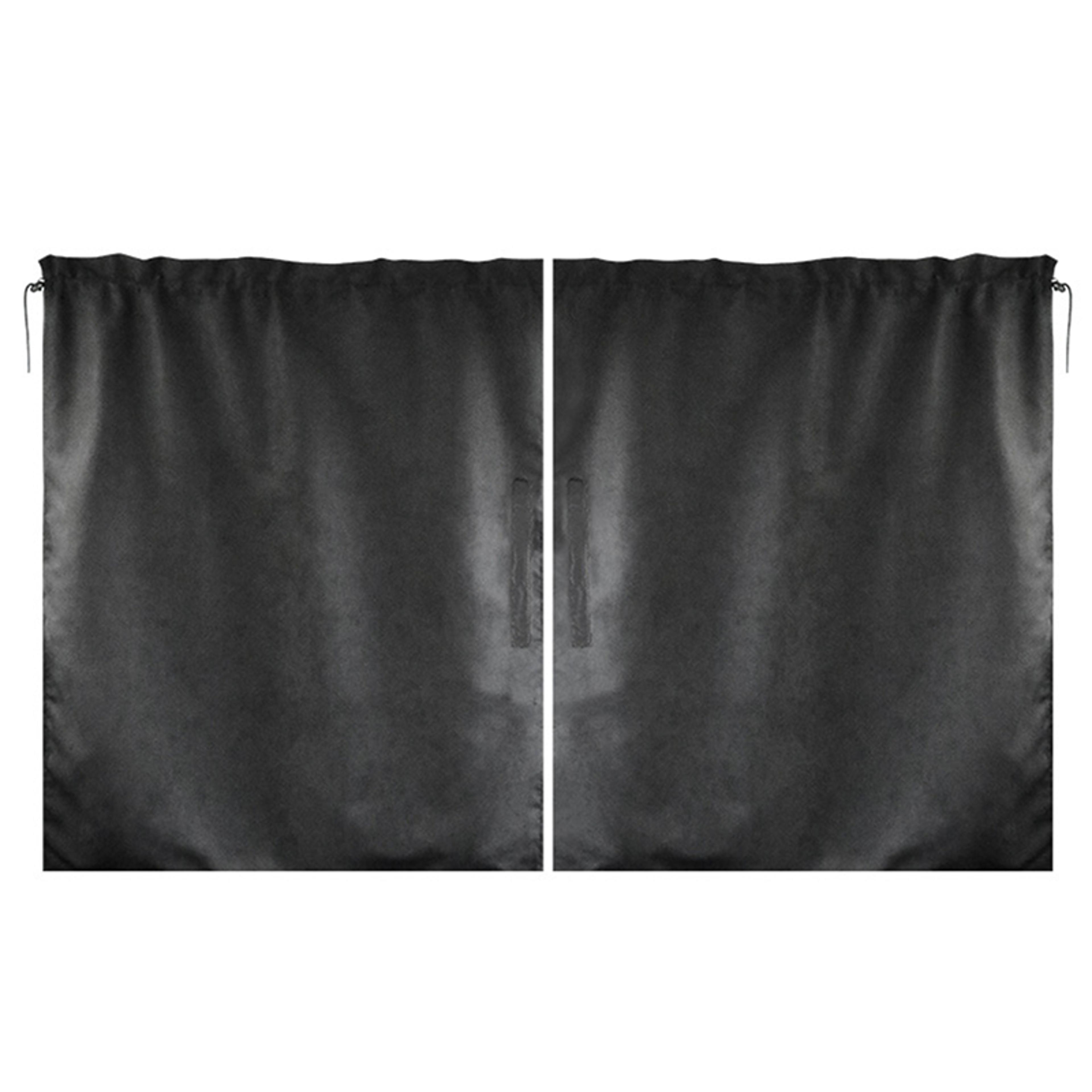 Universal Car Privacy Curtain Side Window Covers Auto Blackout Divider For Rear Seat 5