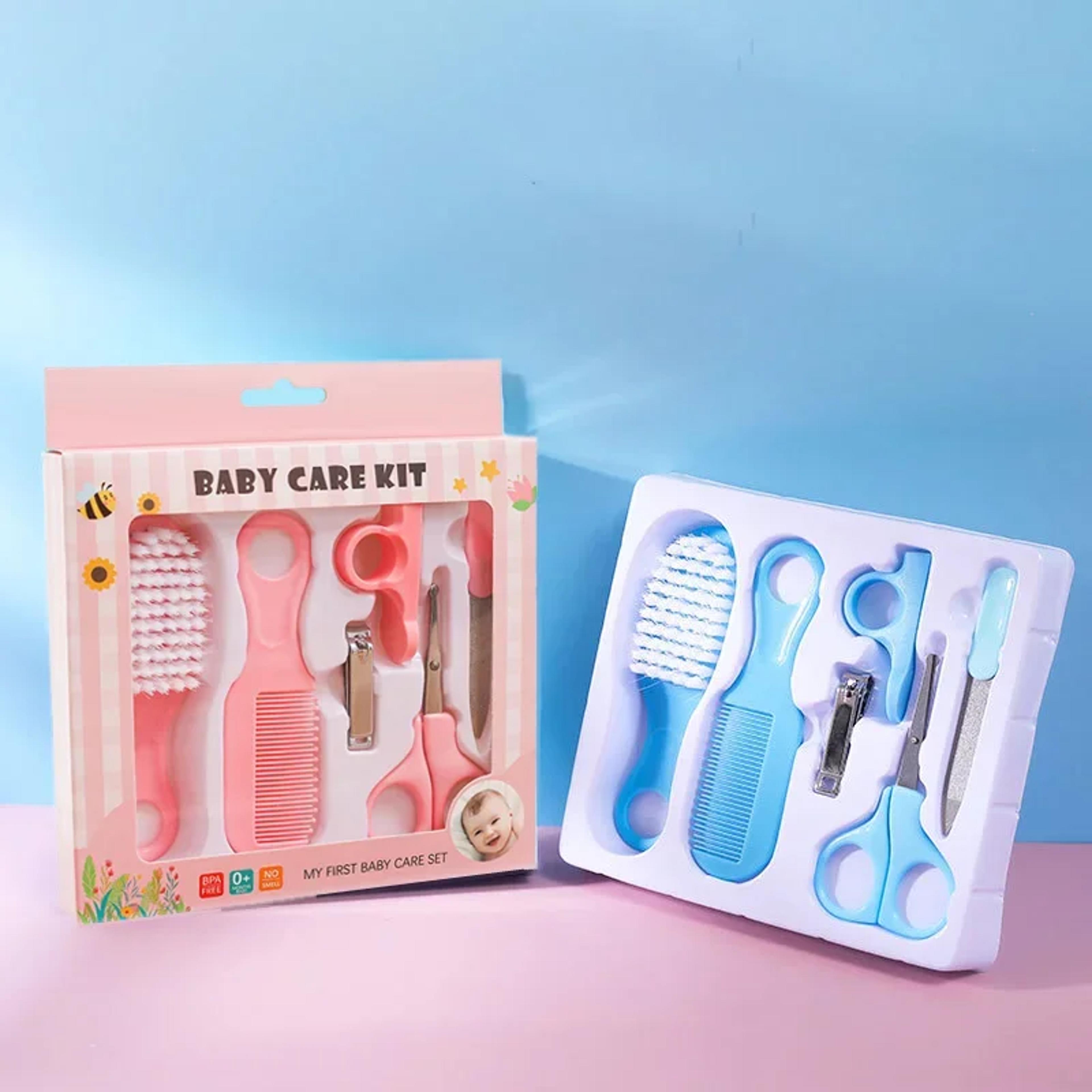 baby care set grooming brush set nail trimmer scissors clipper hygiene kit