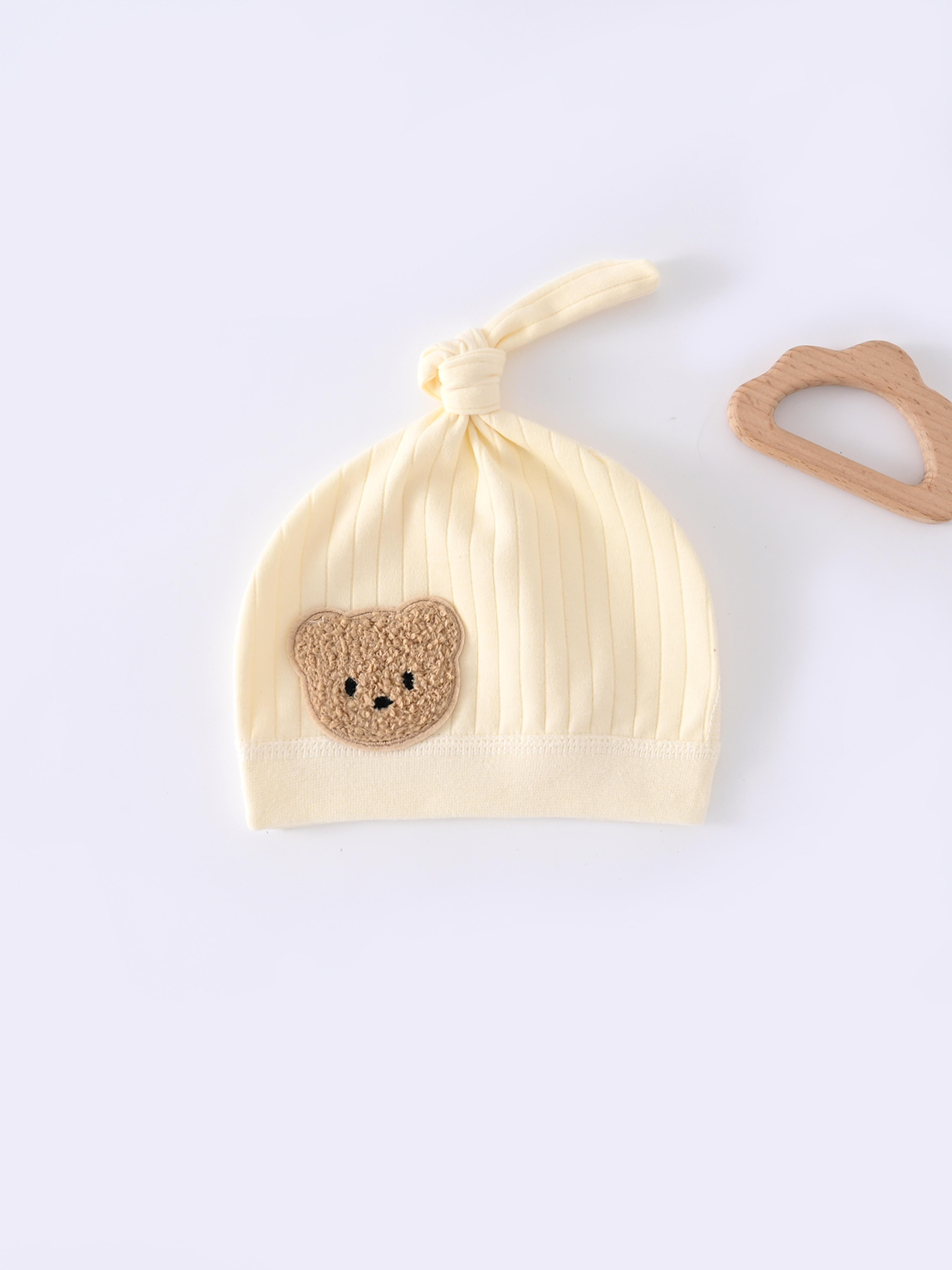 newborn hat for boys and girls, baby hat infant pure cotton, four seasons baby clothes accessories