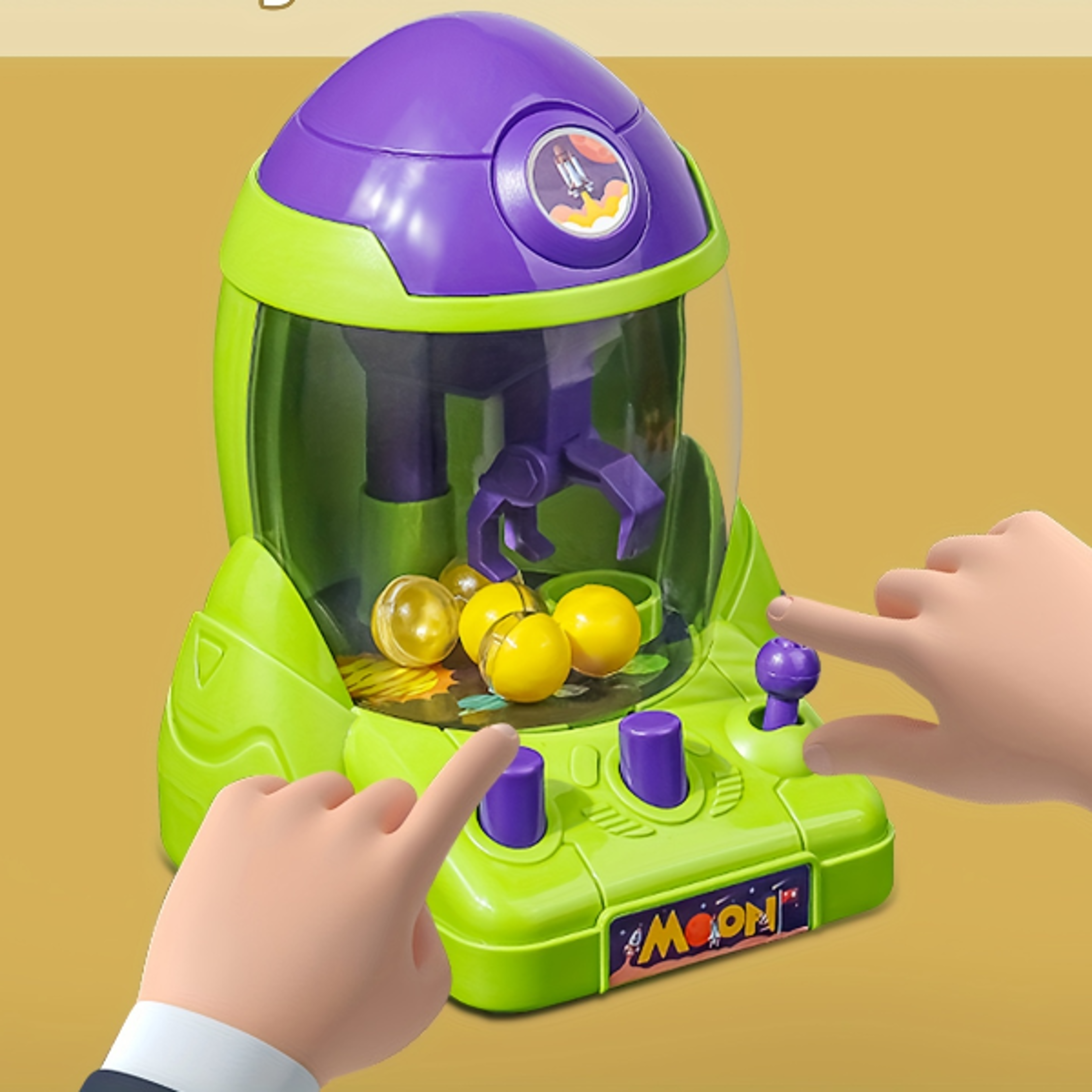 egg twister, ball pincer, space rocket crawler gift toy for halloween and christmas prizes