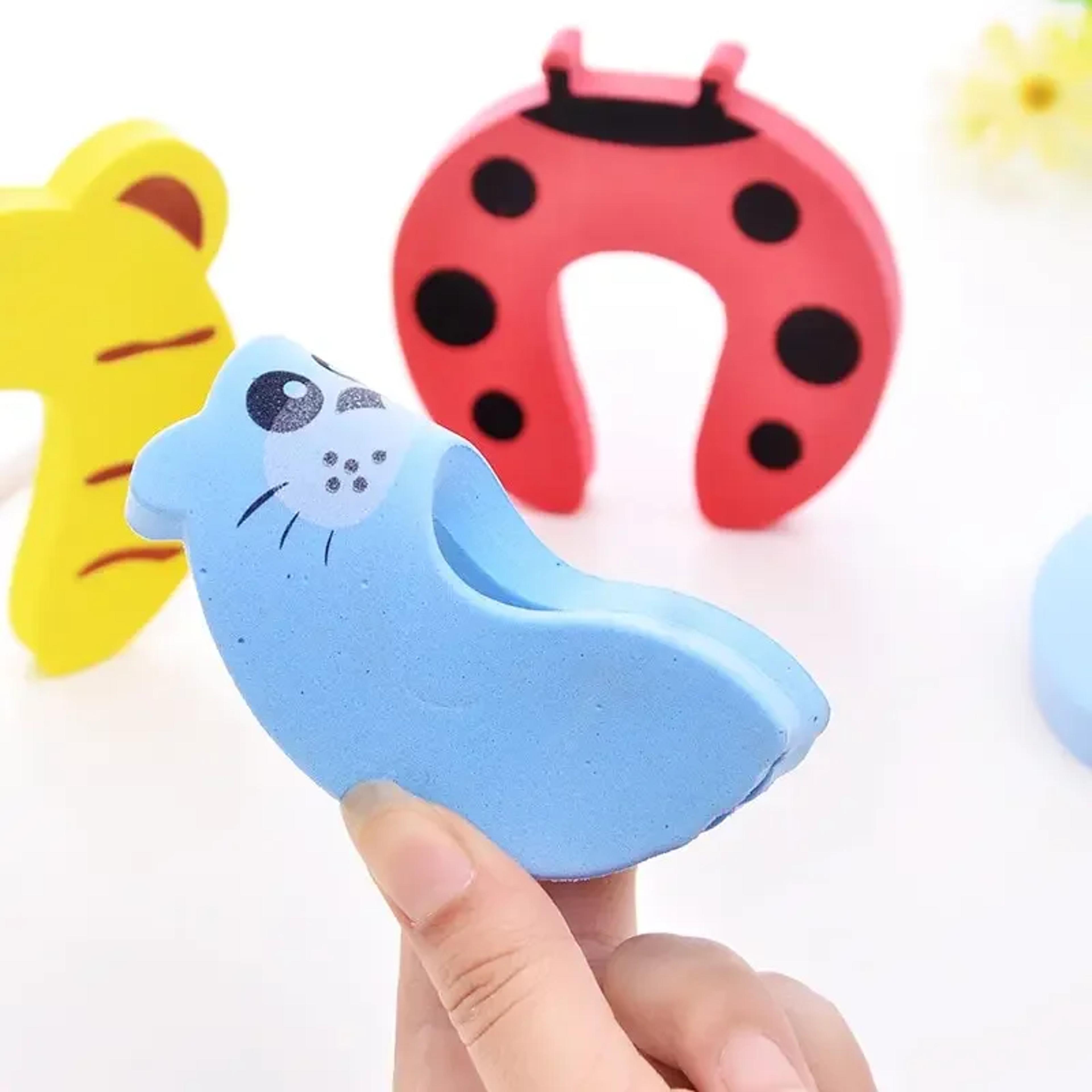 Antipinch Hand Baby Safety Door Stopper Furniture Protection Cute Animal Care Child Lock Finger Pro 3