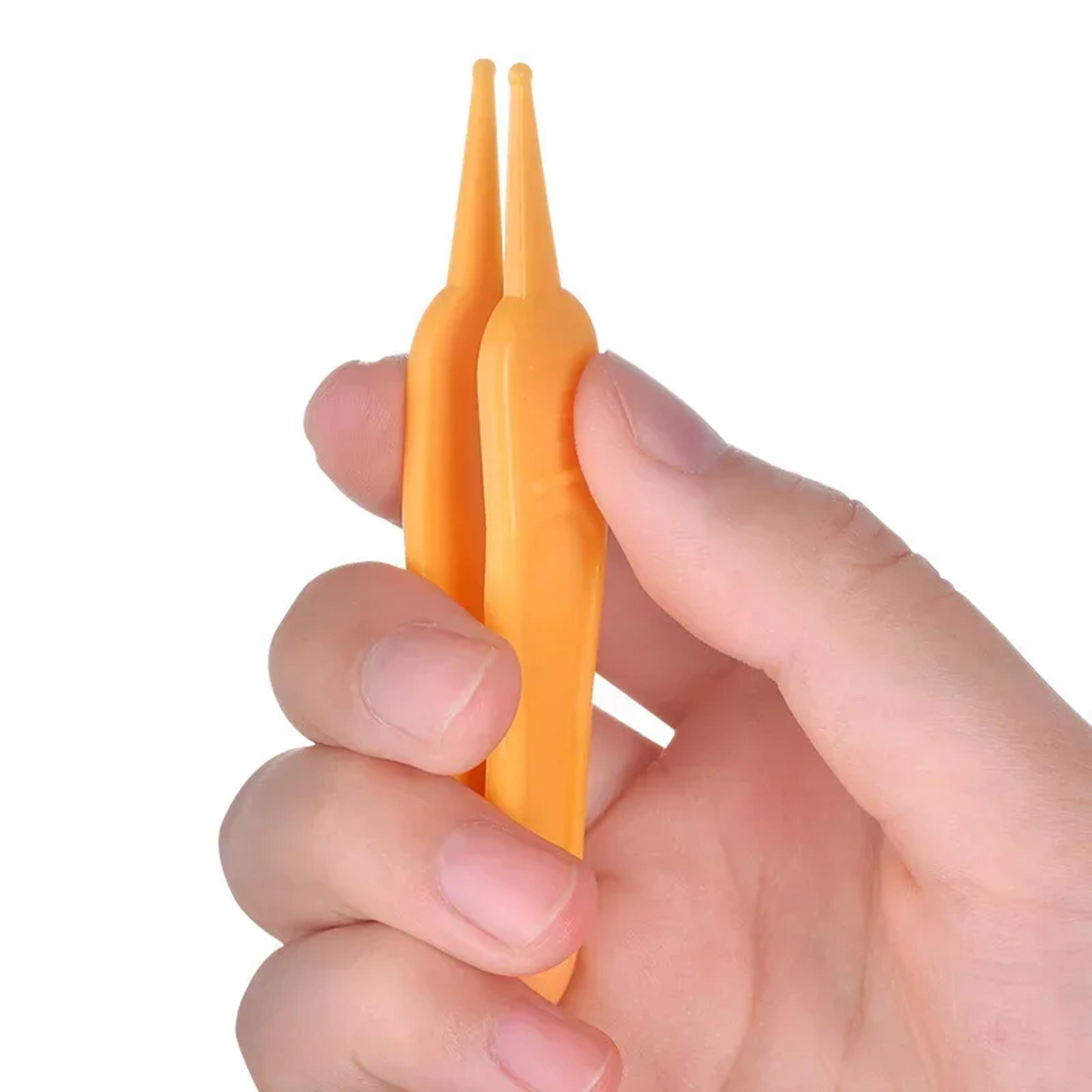 Toddler Nasal Cavity Care Supplies Baby Plastic Tweezers Nose Cleaner Tool For Kids Safety 3