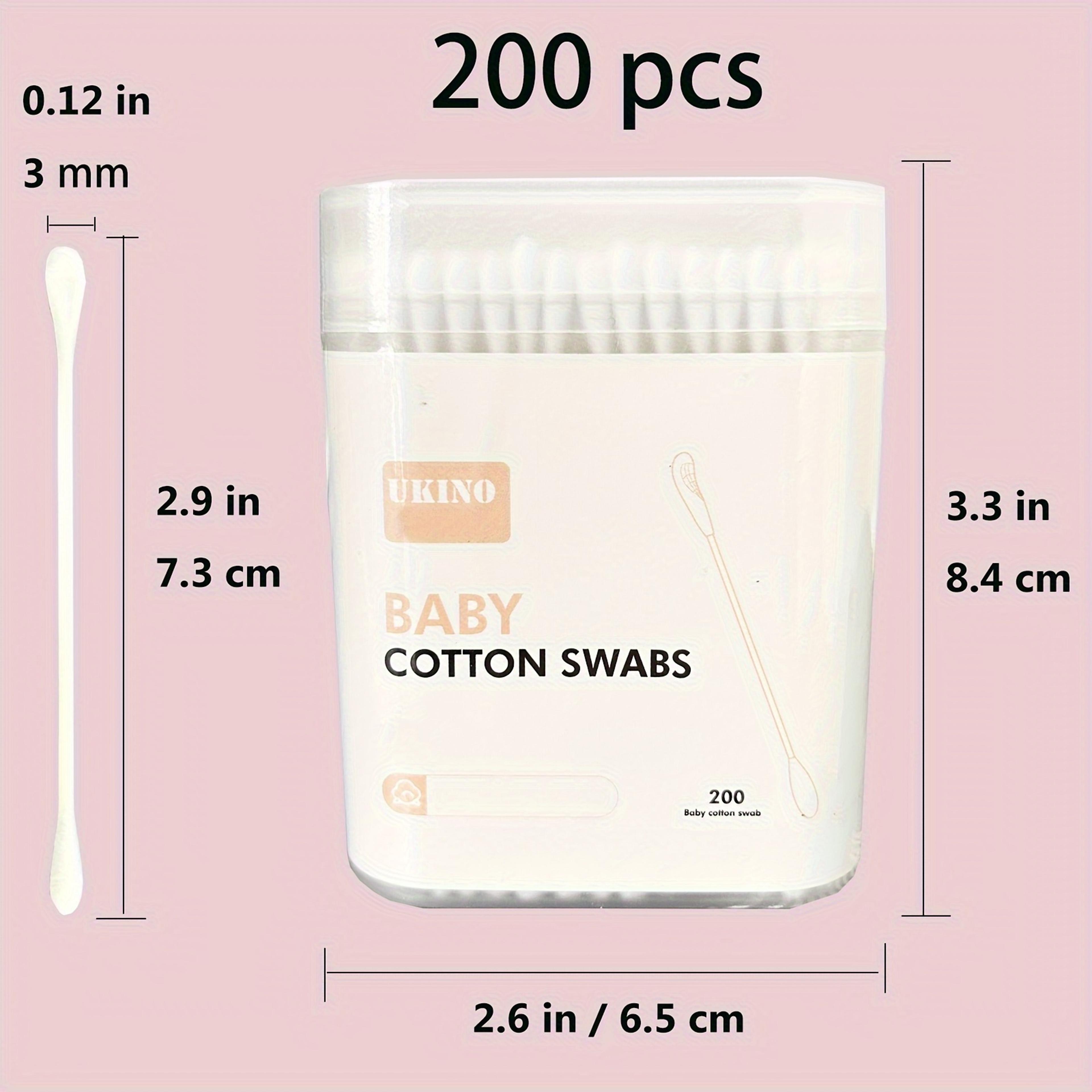 Ultrafine Baby Doubleended Swabs For Delicate Ears Safe And Soft For Newborns And Toddlers 5