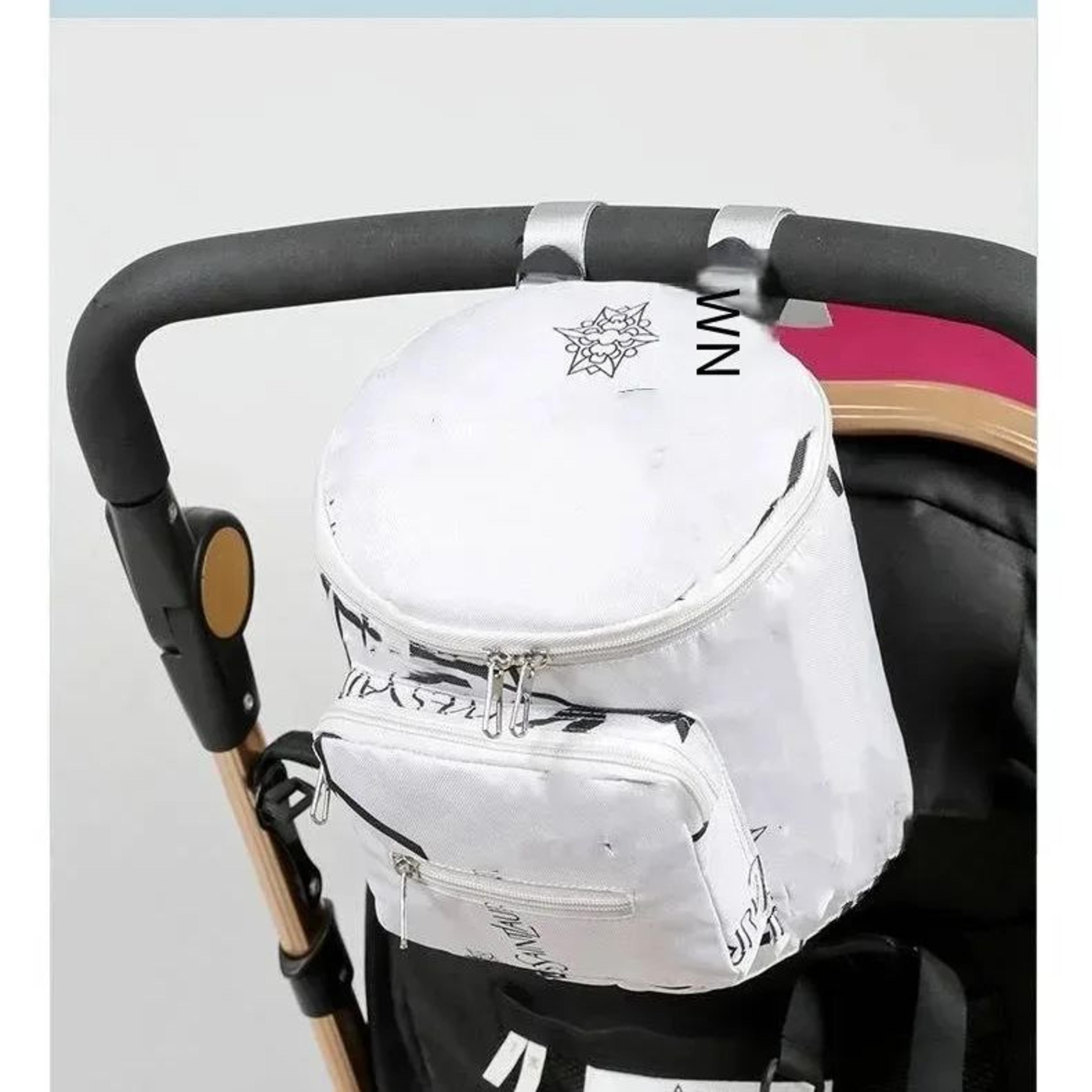 baby stroller accessories travel hanging bag bottle holder, pram diaper bags, stroller organizer bags