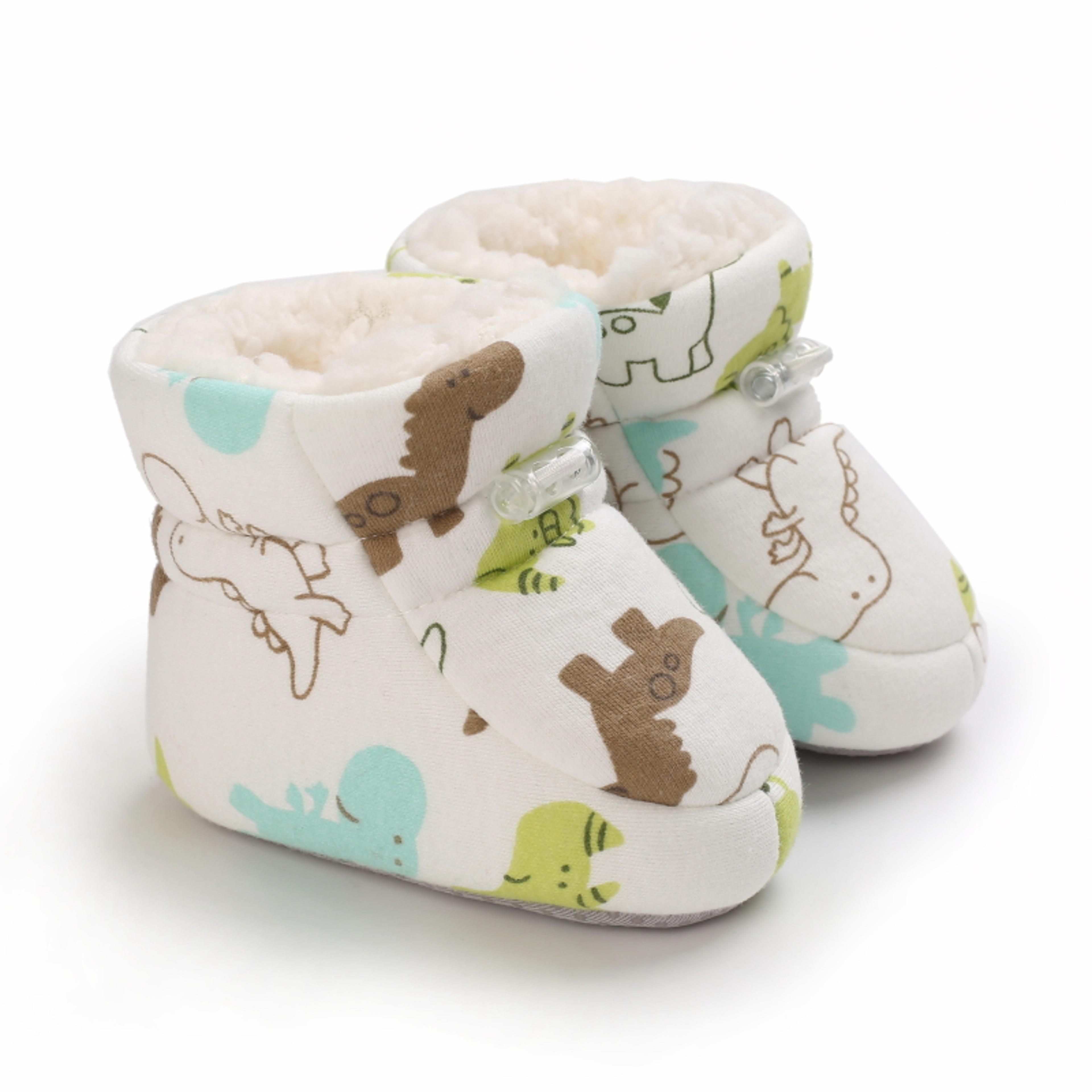 Cartoon Winter Baby Boots AntiSlip Toddler Shoes Cute Walking Booties 9