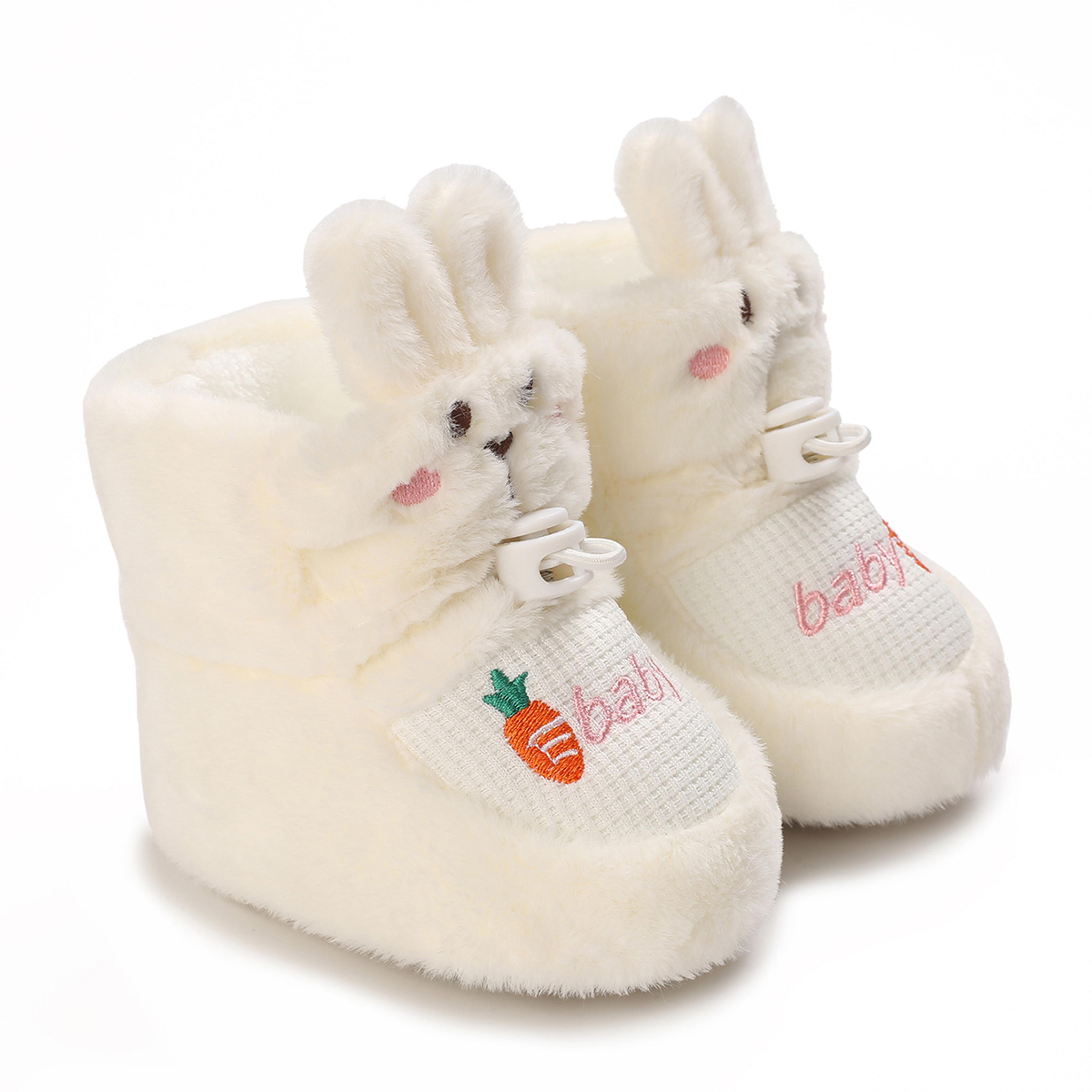 Cartoon Winter Baby Boots AntiSlip Toddler Shoes Cute Walking Booties 5