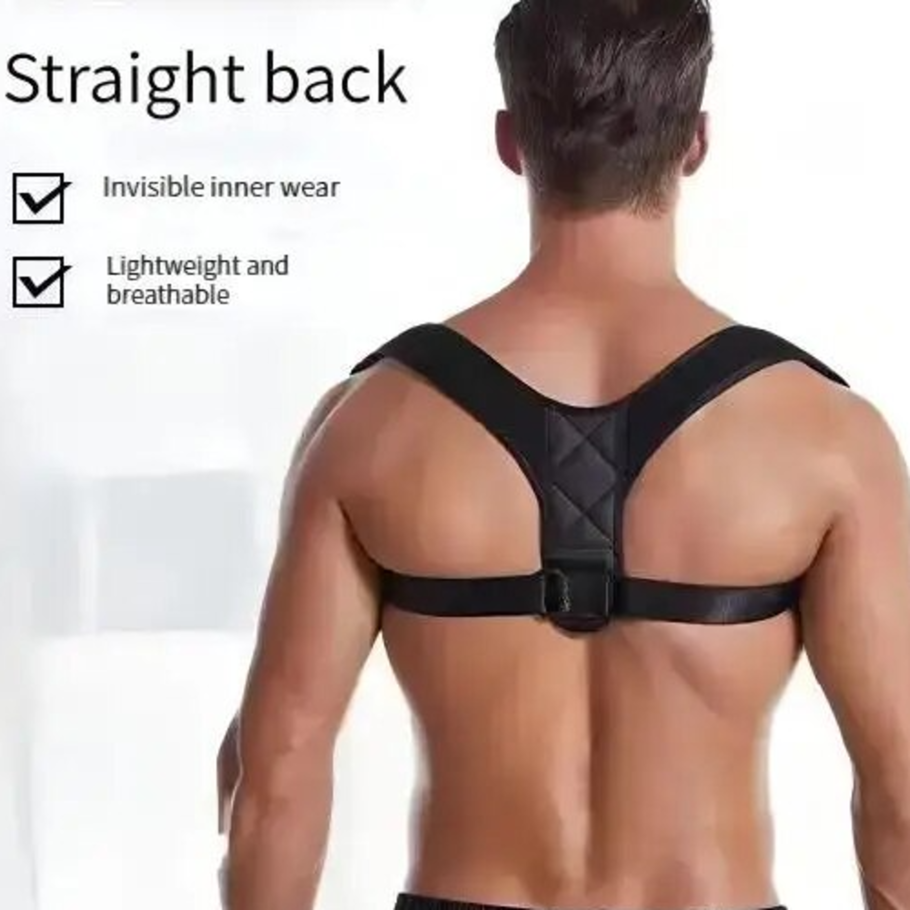 hunchback prevention belt, back posture correction, sitting posture support, unisex, breathable, body shaping