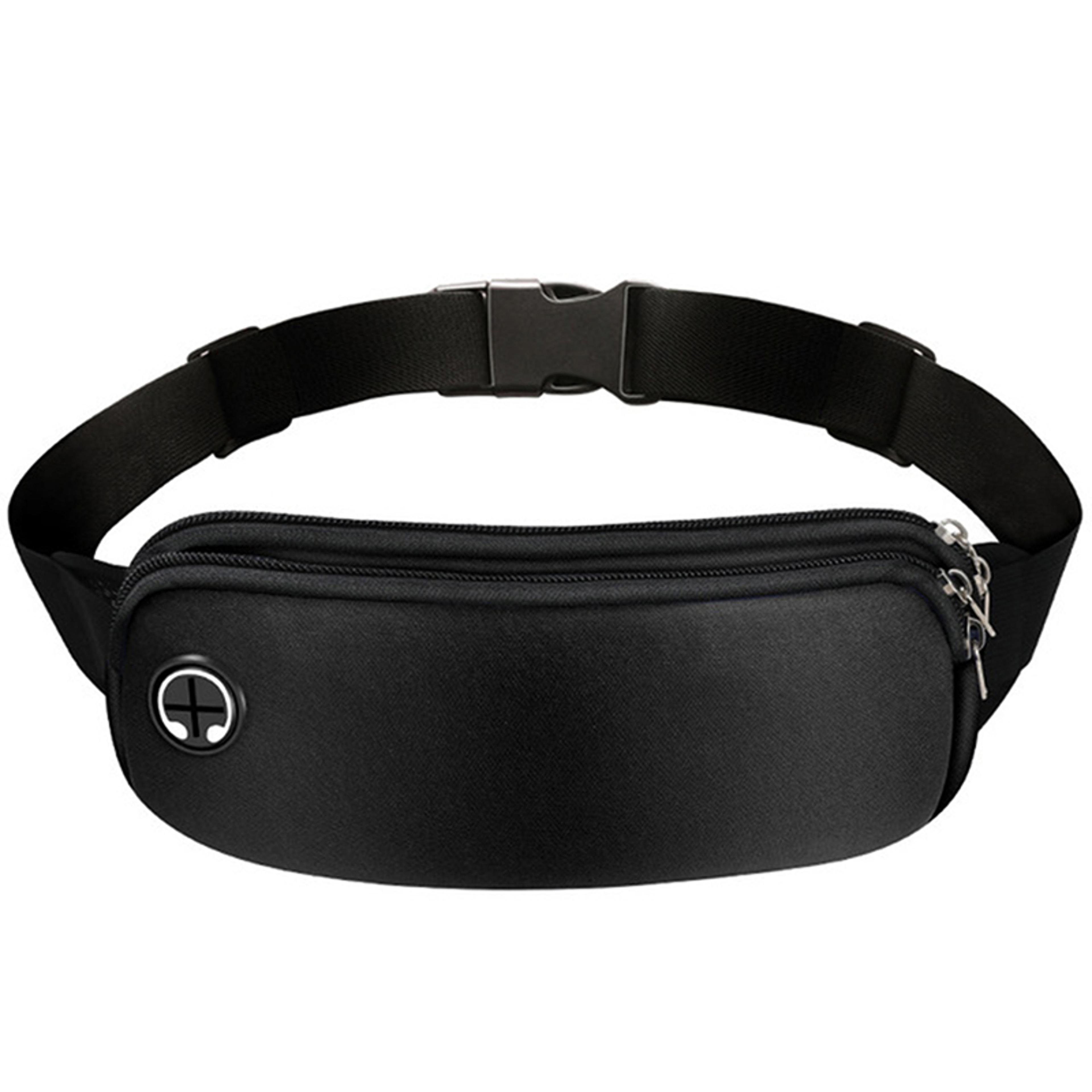 waterproof running waist bag for men and women, adjustable fitness sports mobile phone bag for marathon cycling