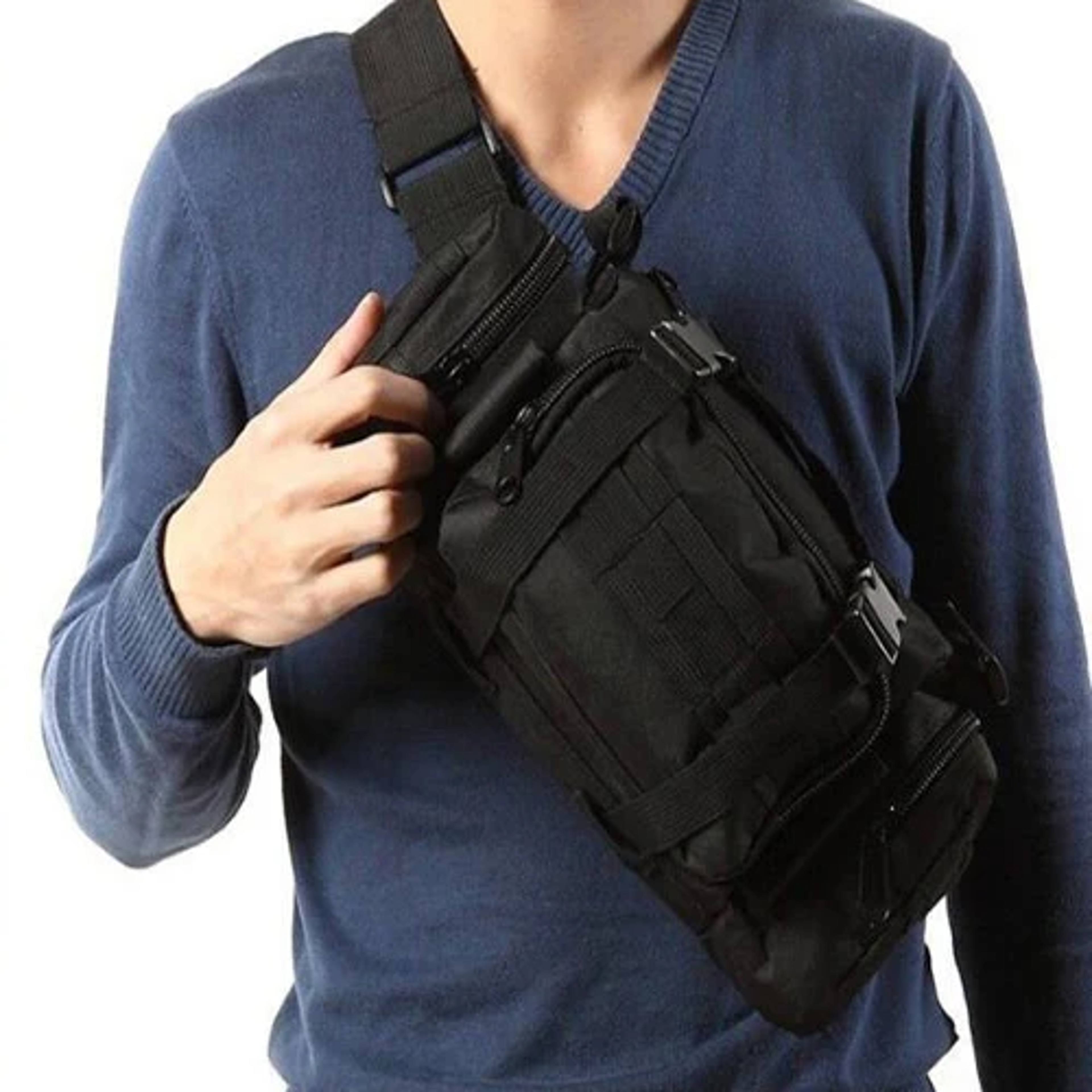 molle waterproof fanny packs, duffel waist bag, camera bag utility pouch, hand carry, crossbody with shoulder strap