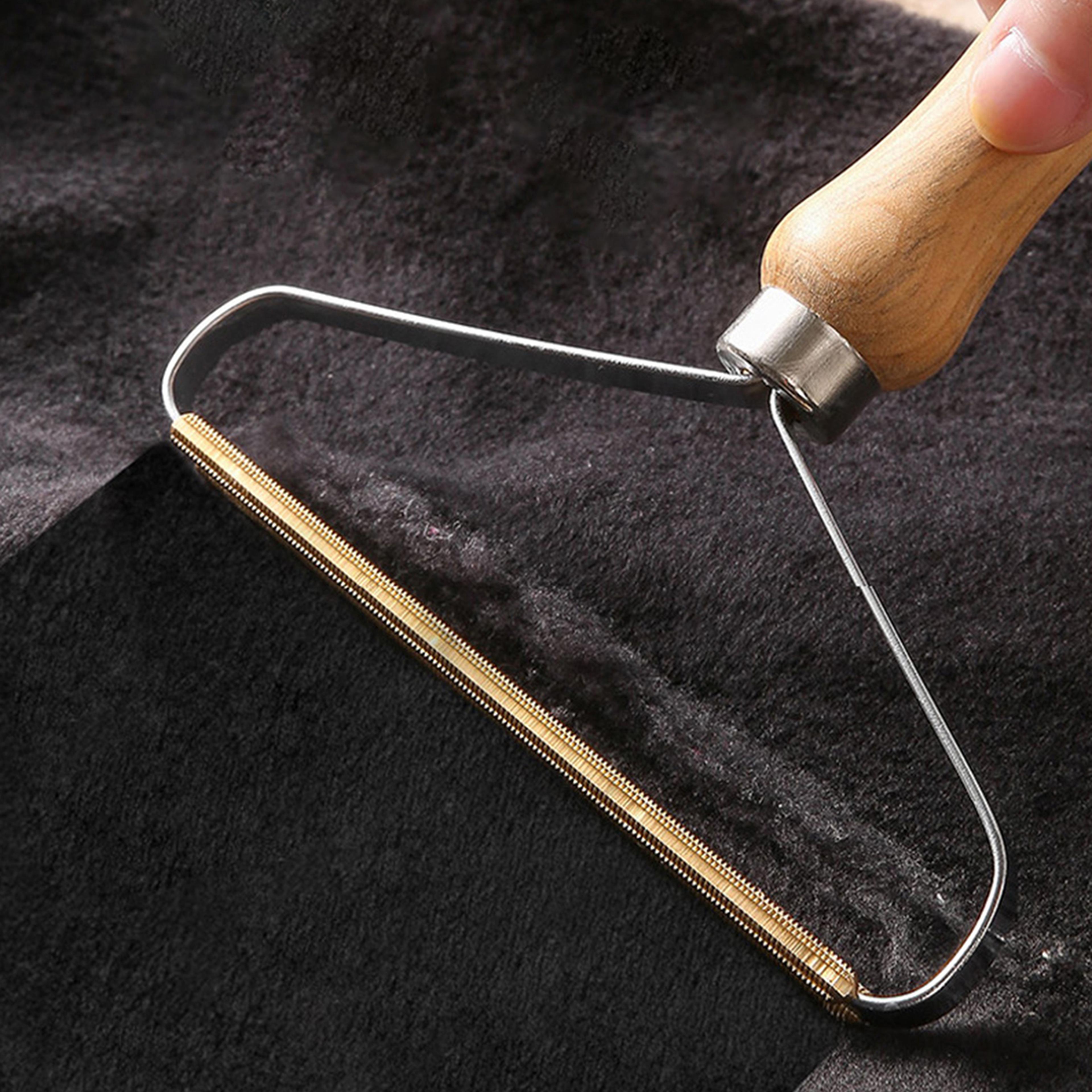 double-sided shaver for clothes, non-damaging wool coat pilling removal knife head