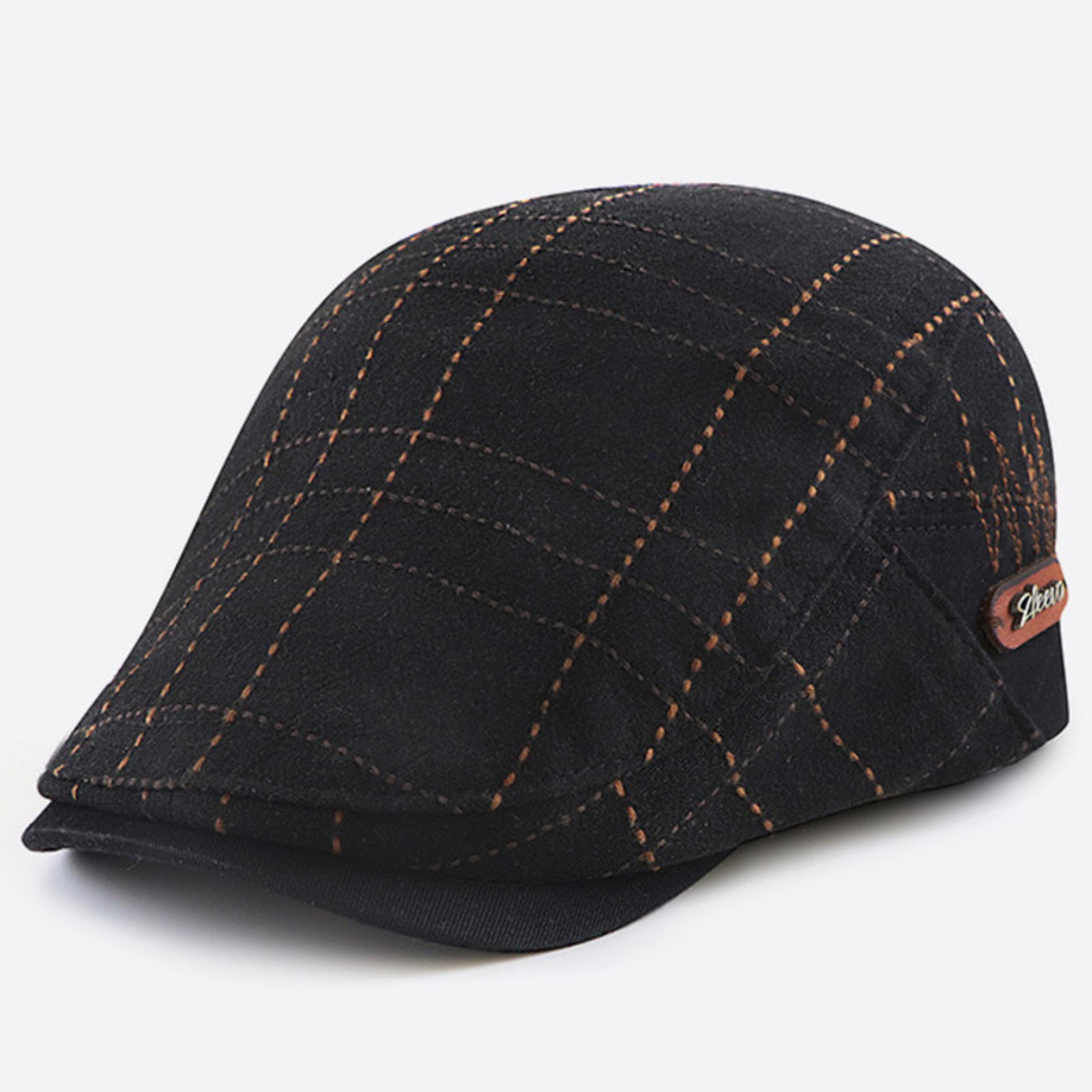 adult cap spring summer and autumn, men cotton flat peak hat, dad casual newsboy painter hats, lady fashion beret