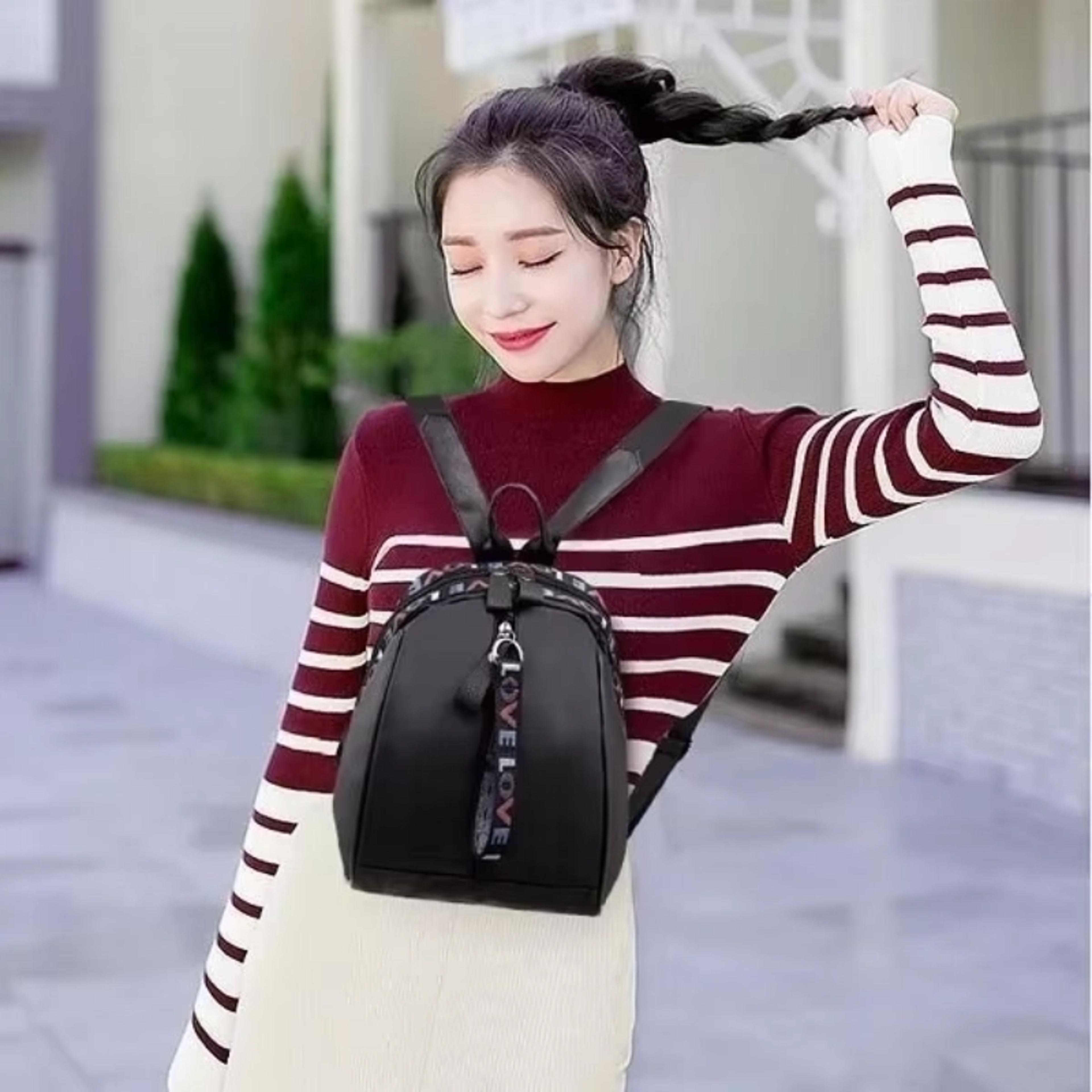 casual shoulder bag, women backpacks fashion, love back pack school backpack
