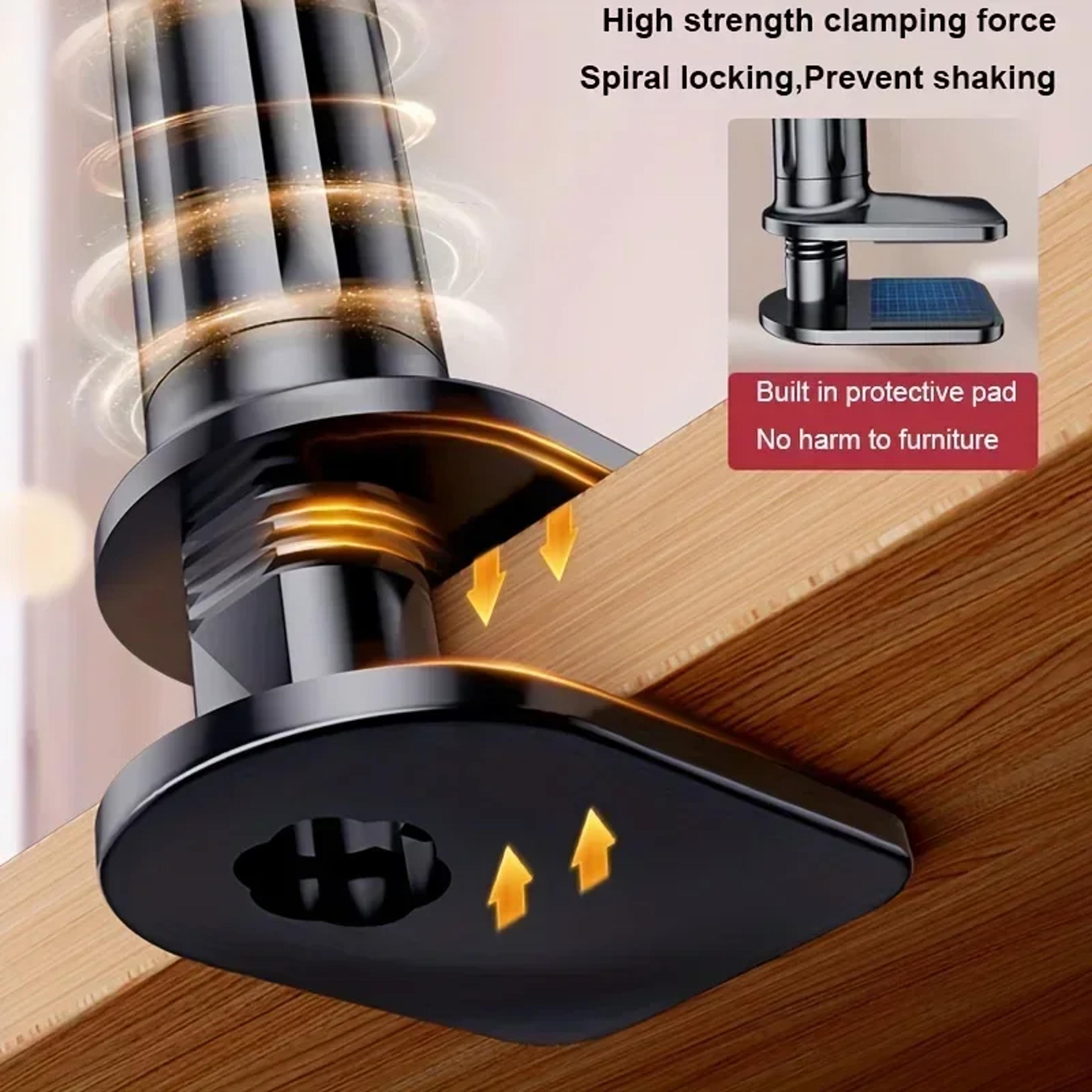 Desktop Cantilever Tablet Holder Antislip Pad For Stable Support 6