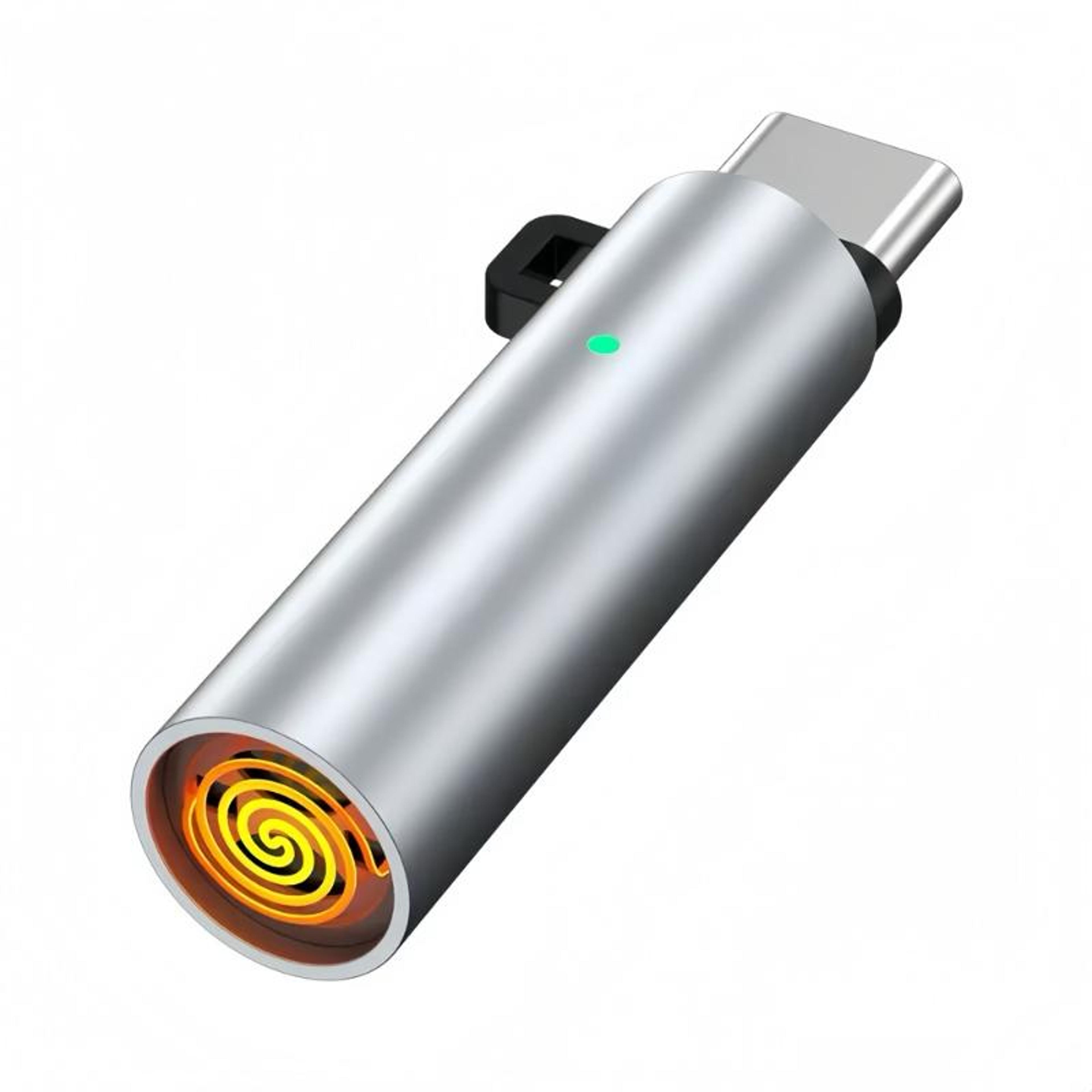mini electronic lighter portable low consumption, outdoor phone lighter windproof and energy saving
