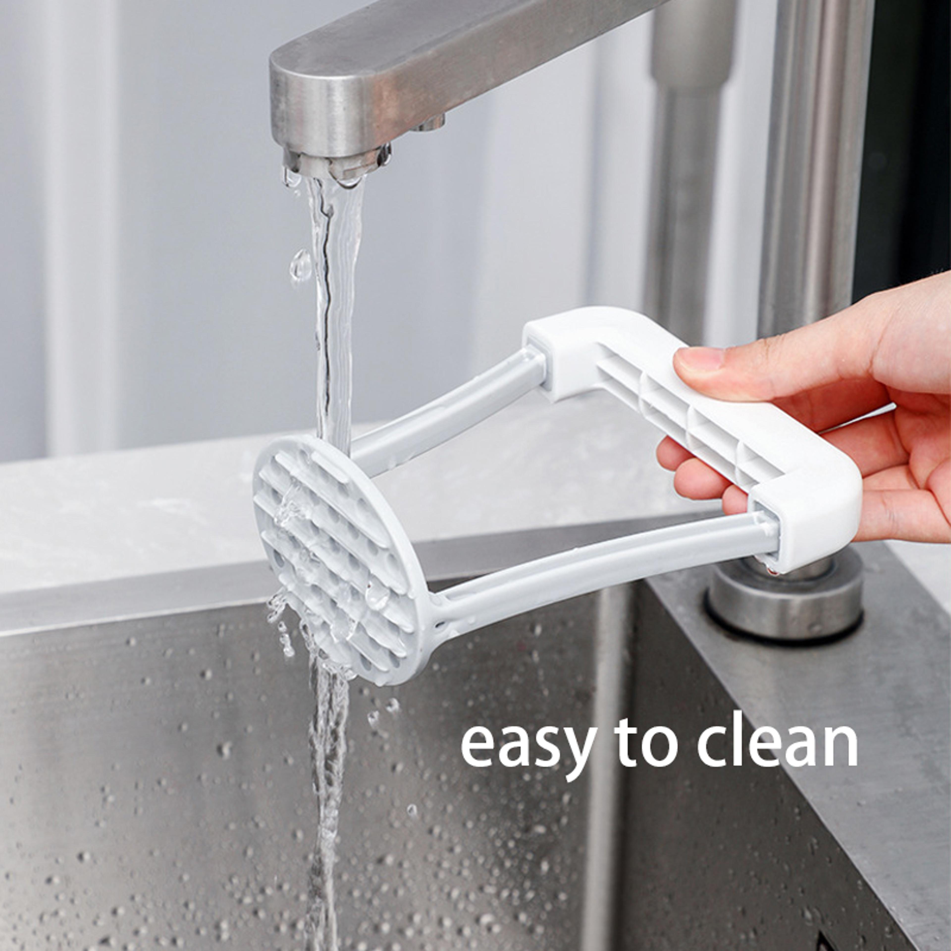 Durable Manual Potato Masher With NonSlip Handle Vegetable Ricer Kitchen Gadget For Smooth Mashed P 4