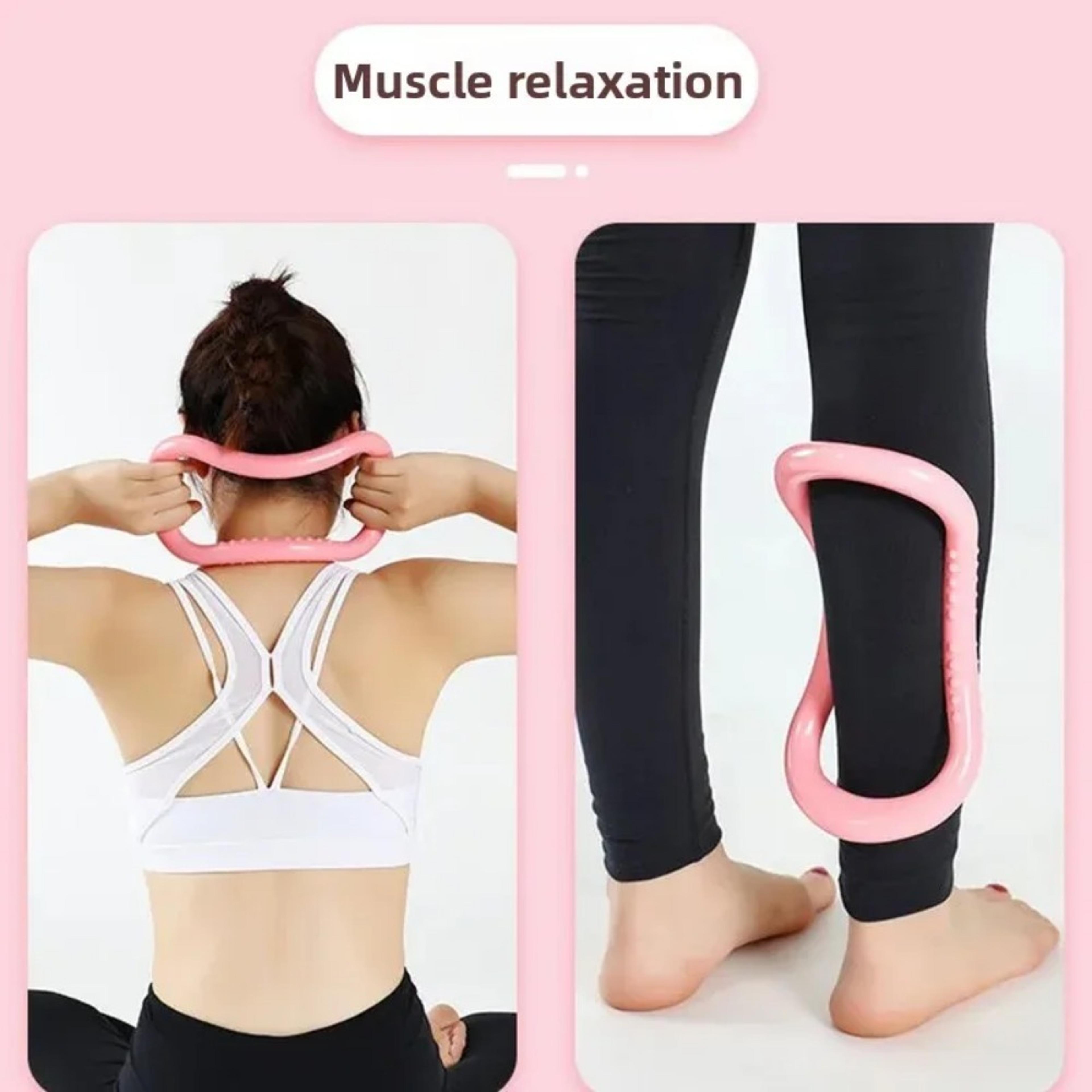 Pilates Stretch Ring For Home Exercise Fascia Massage Support Tool Womens Fitness Equipment 3