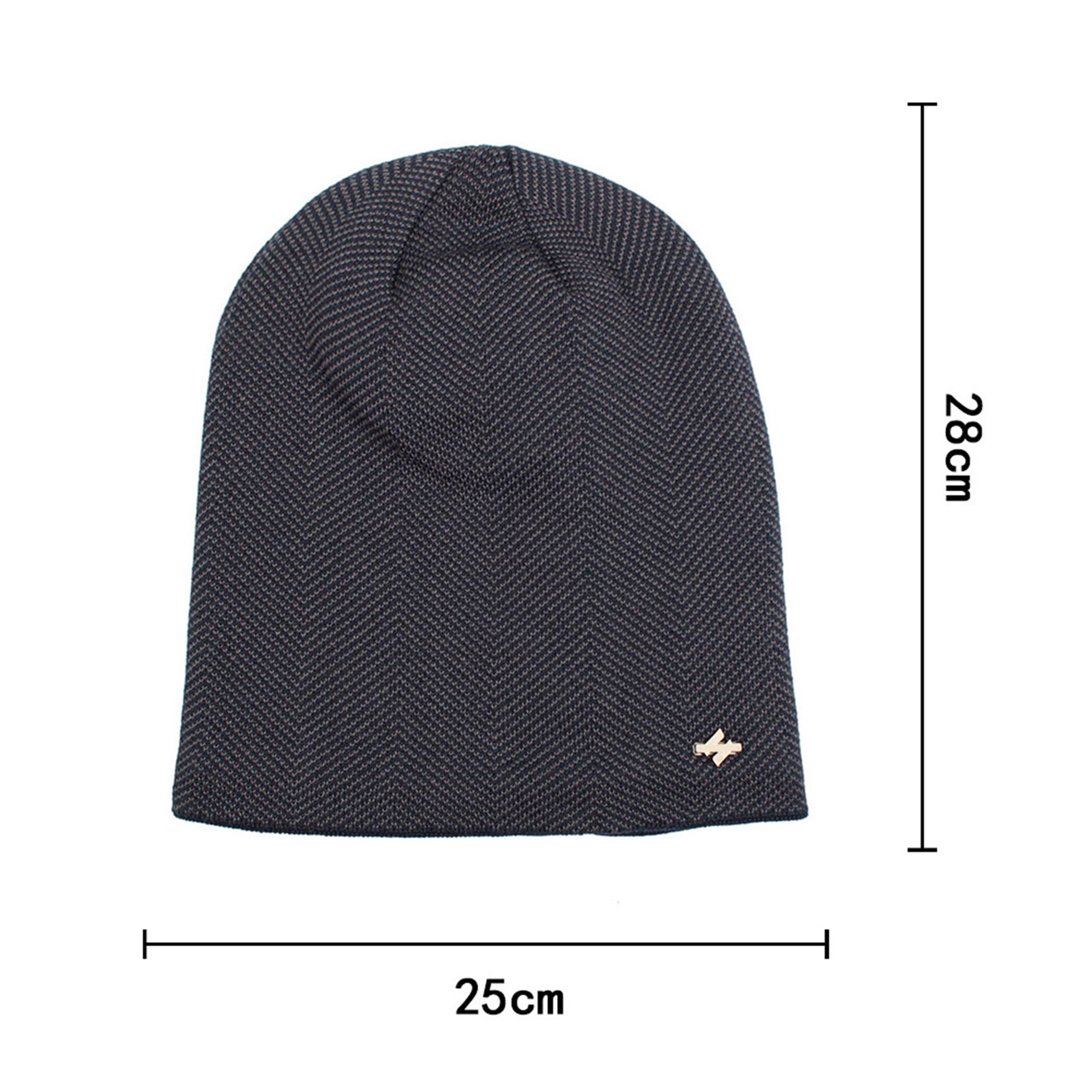 Unisex Thermal Cushion Hat Soft Touch Warm Beanie For Men Women 5