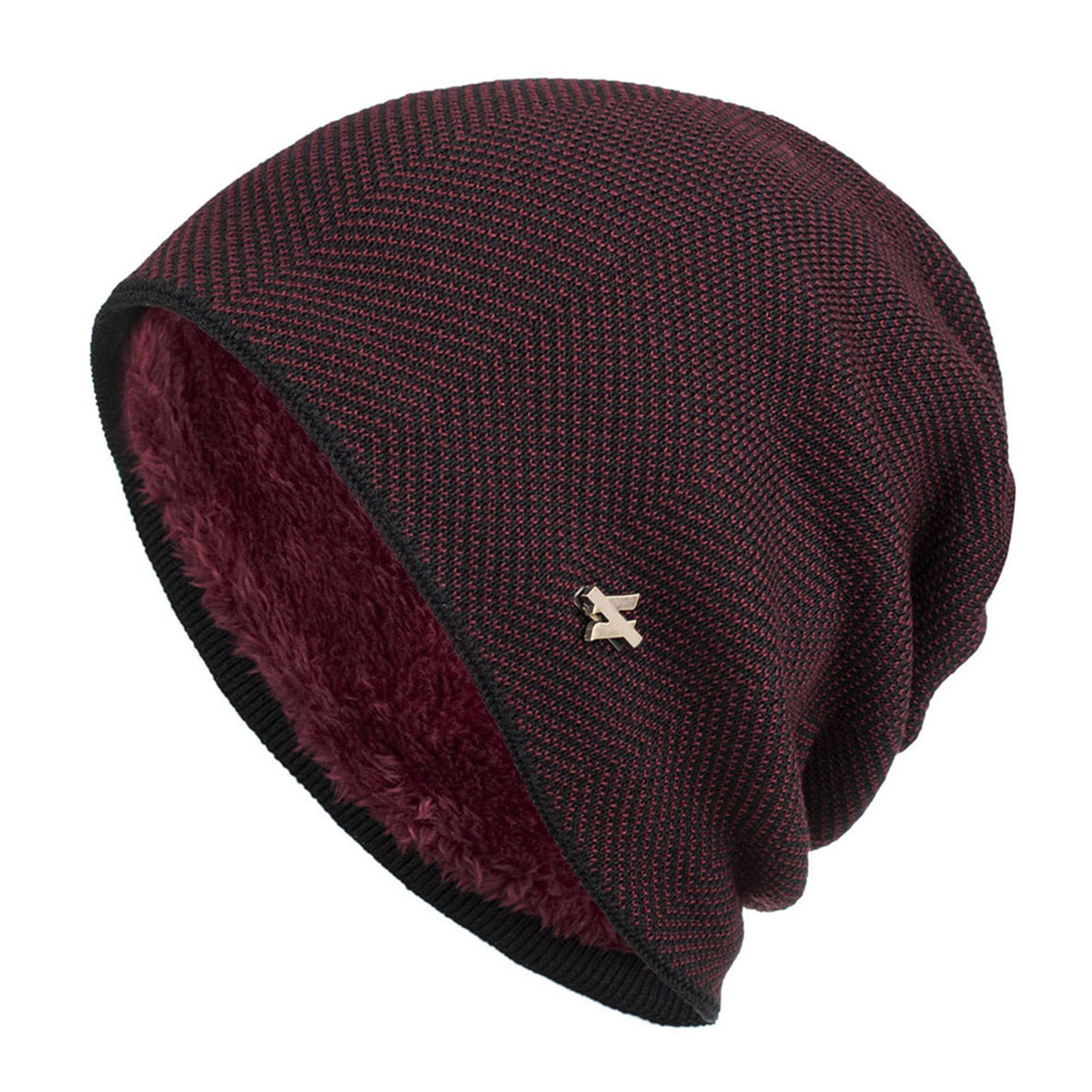 Unisex Thermal Cushion Hat Soft Touch Warm Beanie For Men Women 6