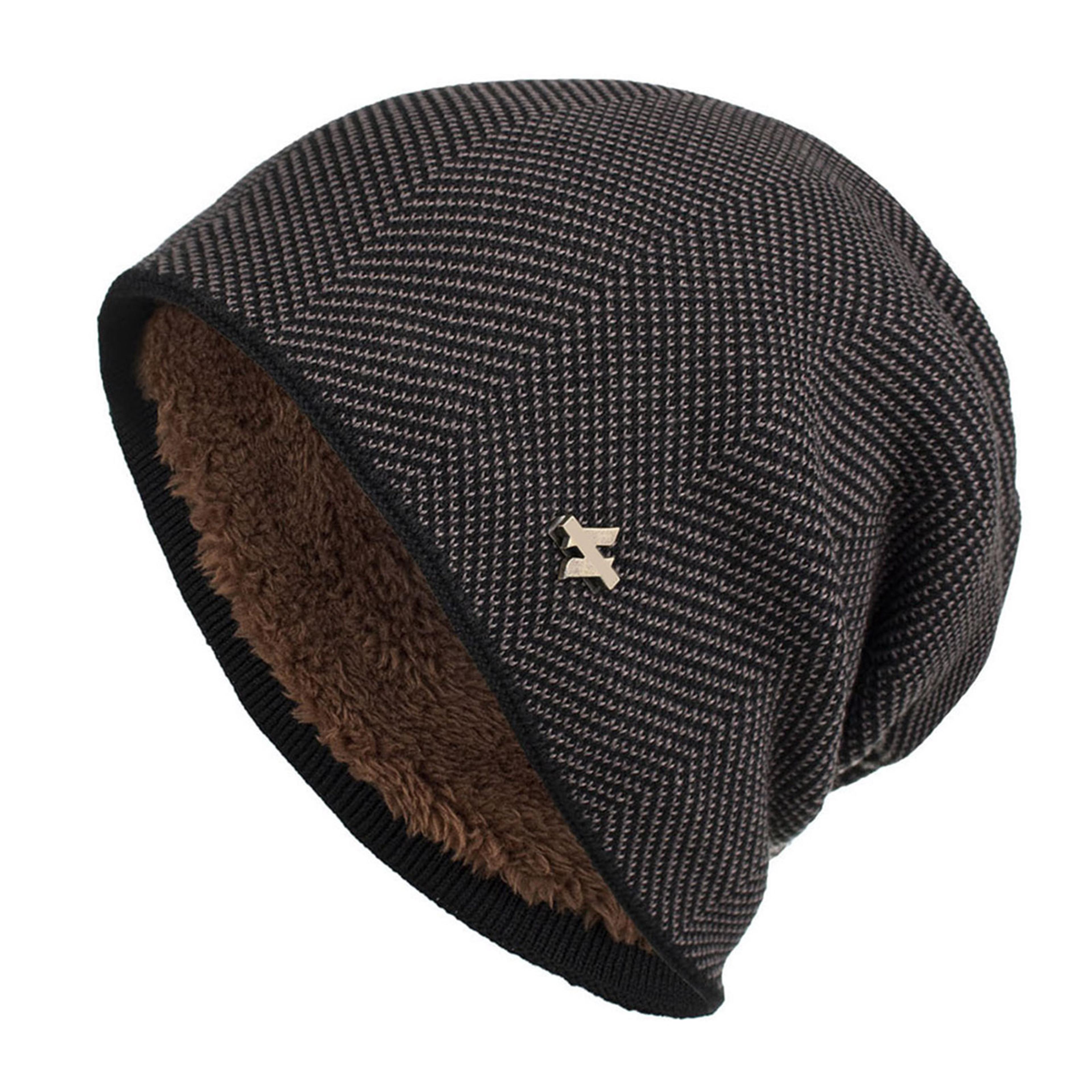 Unisex Thermal Cushion Hat Soft Touch Warm Beanie For Men Women 1