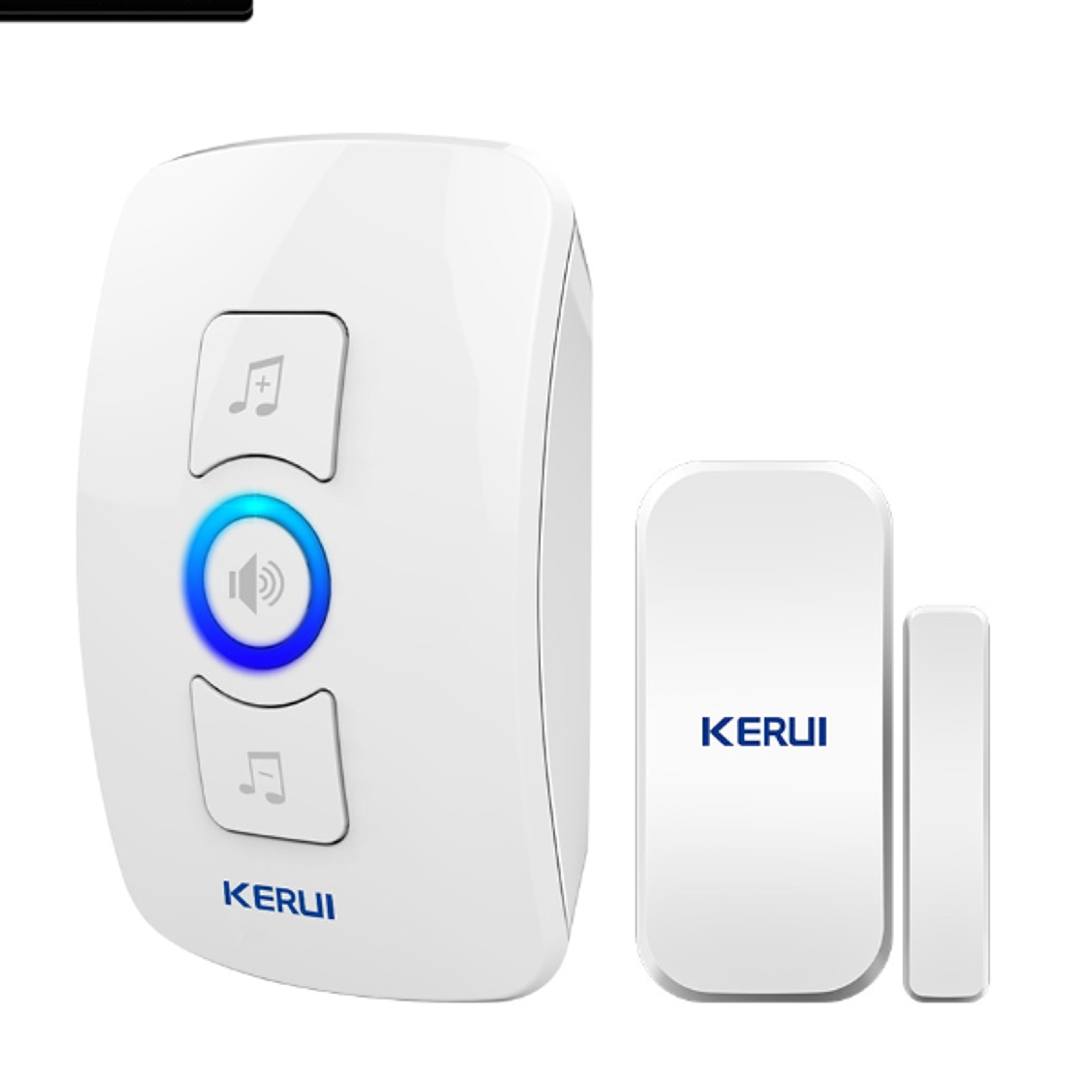 smart wireless doorbell with anti-theft alarm, wide range, secure your home with customizable welcome chimes