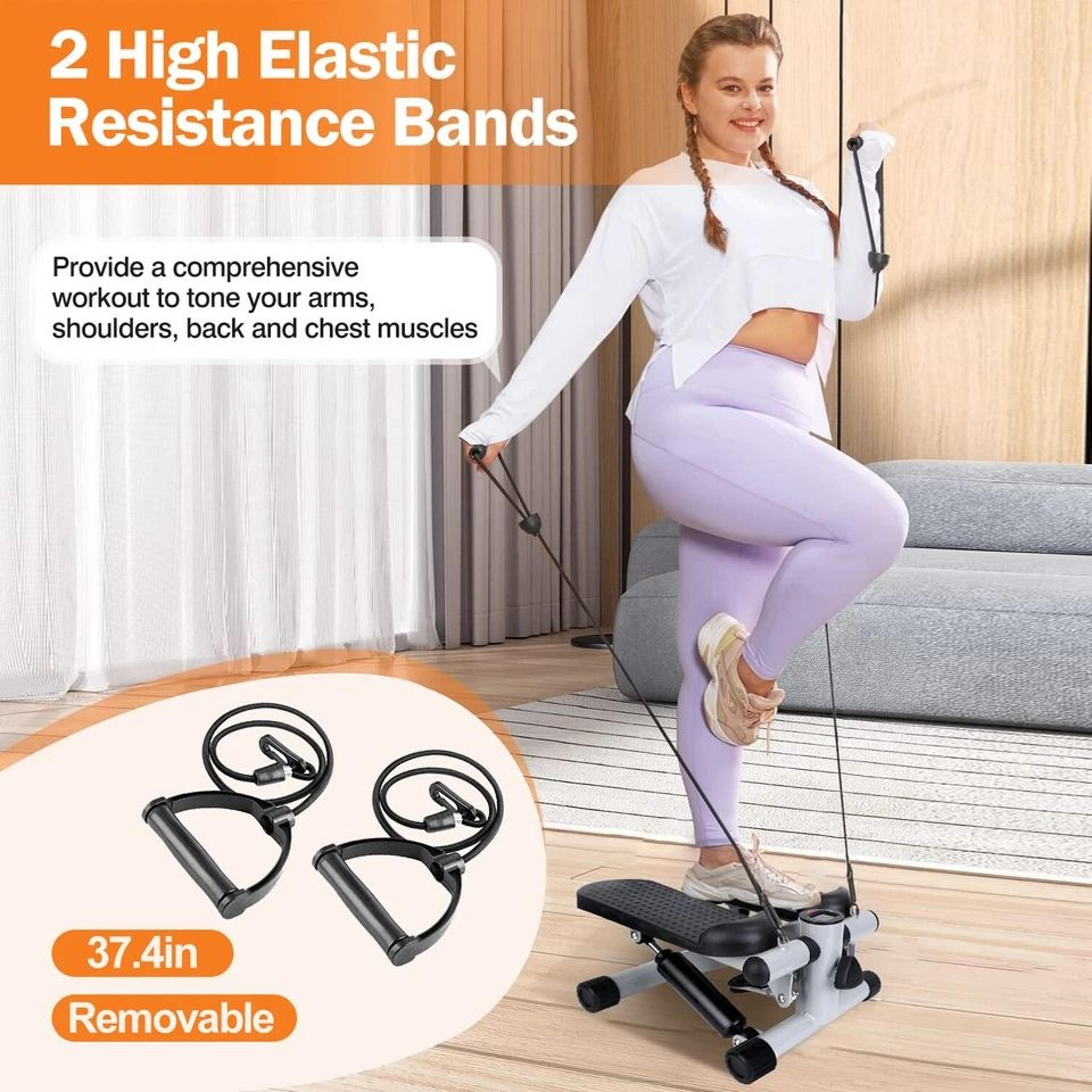 Mini Stepper For Weight Loss Full Body Workout With LCD Monitor Portable Stair Stepper Exercise Equ 5