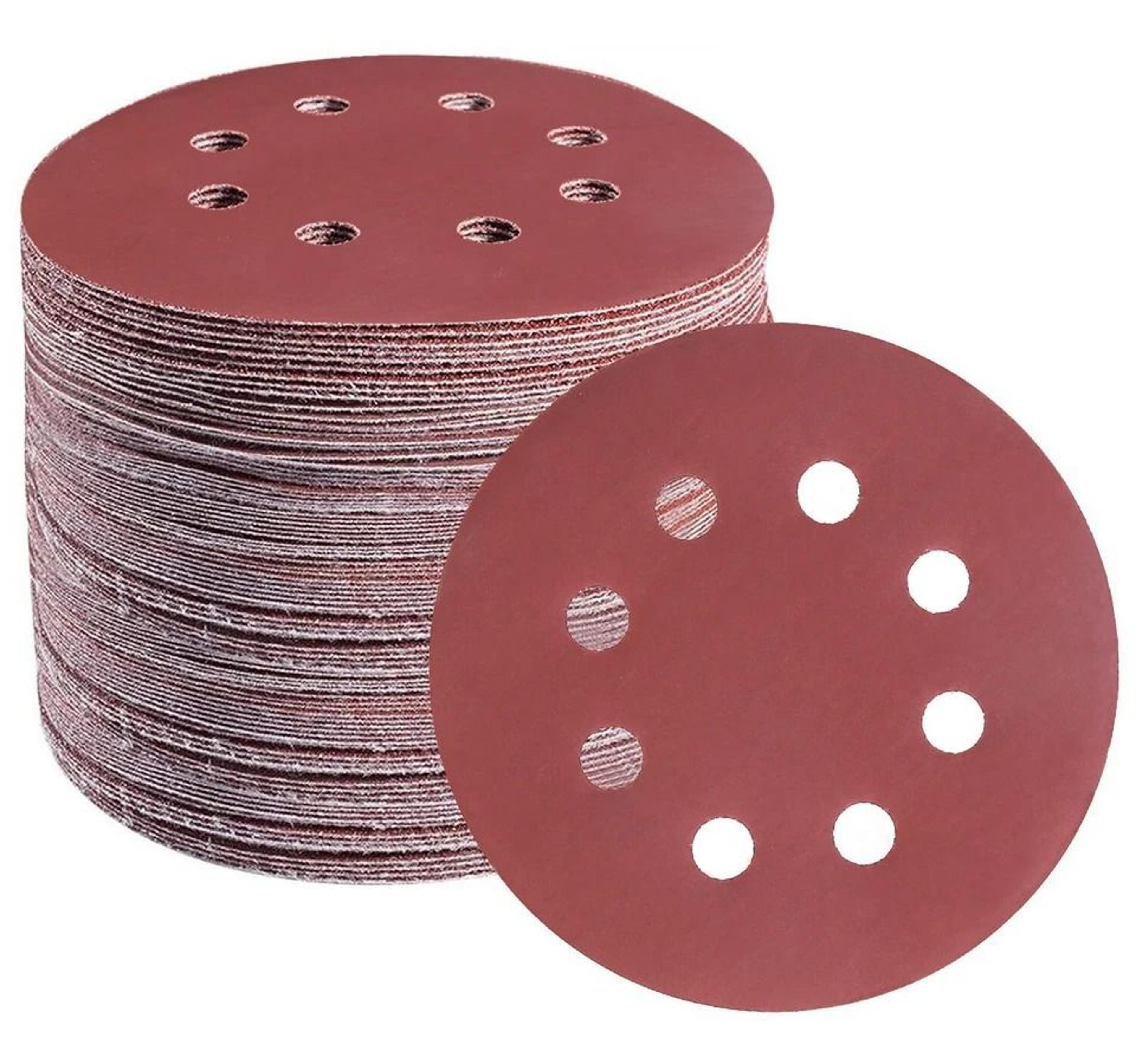sanding discs, round sandpapers, grit for random orbital sanders, universal compatibility